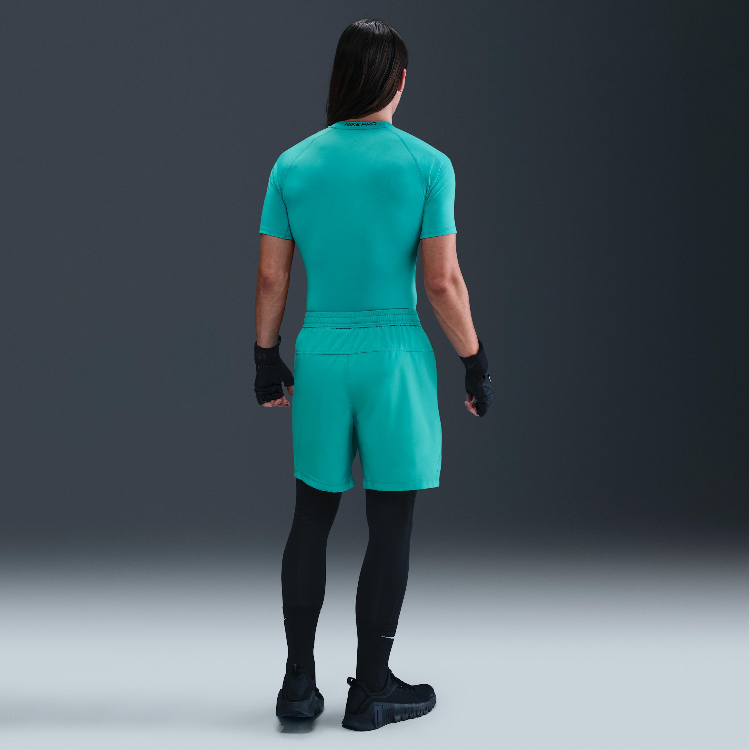 Mens Nike Pro Dri-FIT Tight Short-Sleeve Fitness Top Product Image