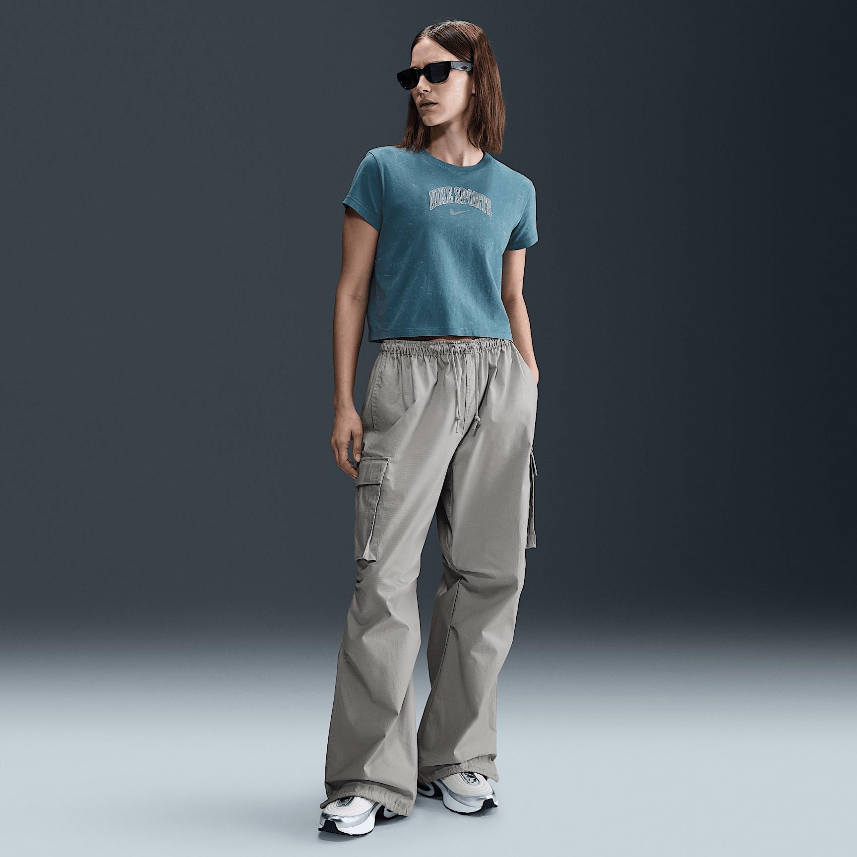 Womens Nike Sportswear Short-Sleeve T-Shirt | IB7332-006 Product Image