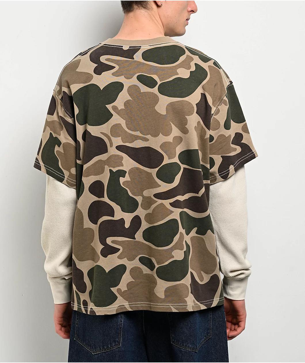 Empyre Loose Screw Camo 2fer Long Sleeve T-Shirt Product Image