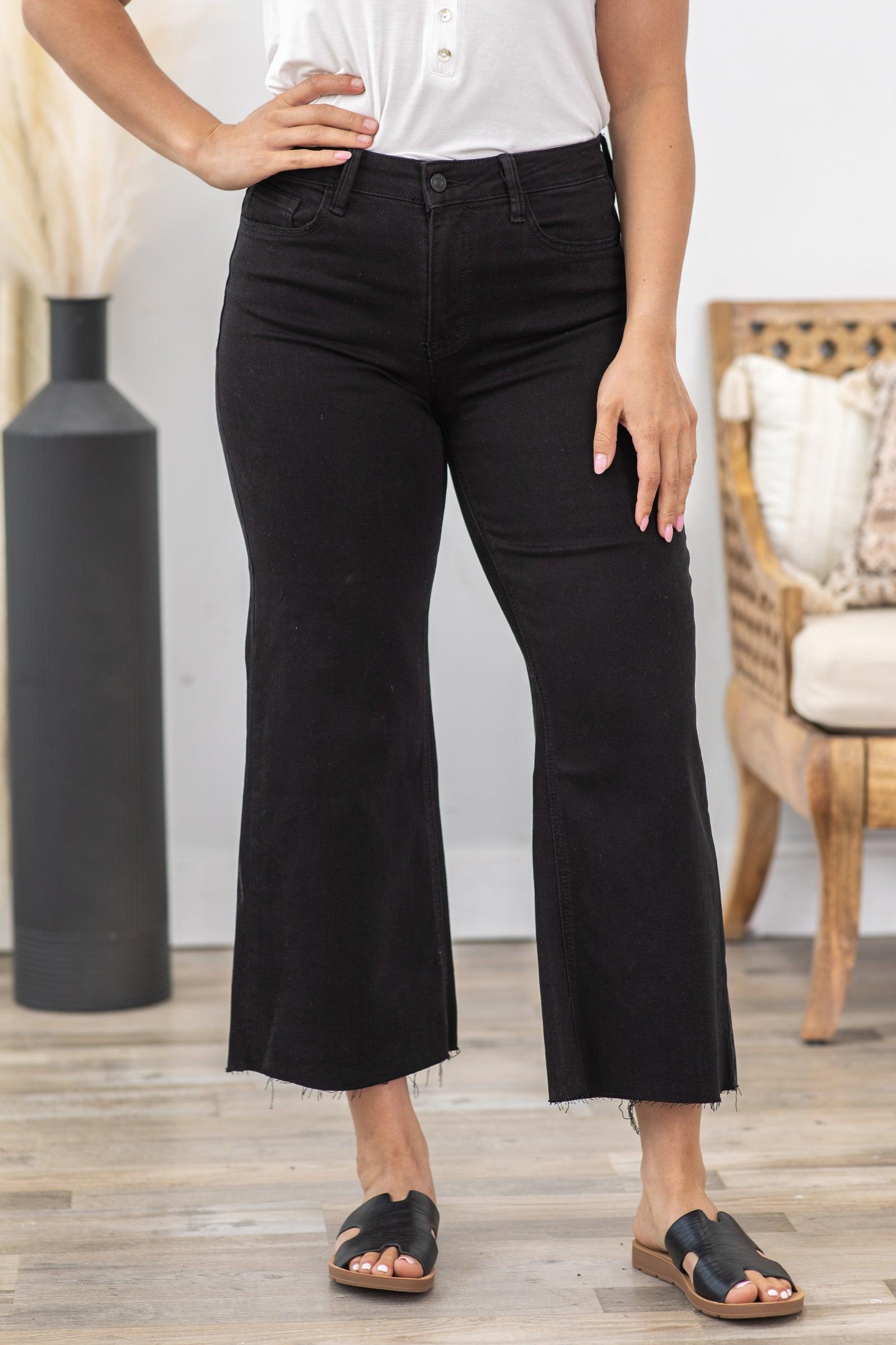 Lovervet Office Space Cropped Wide Leg Jeans Product Image