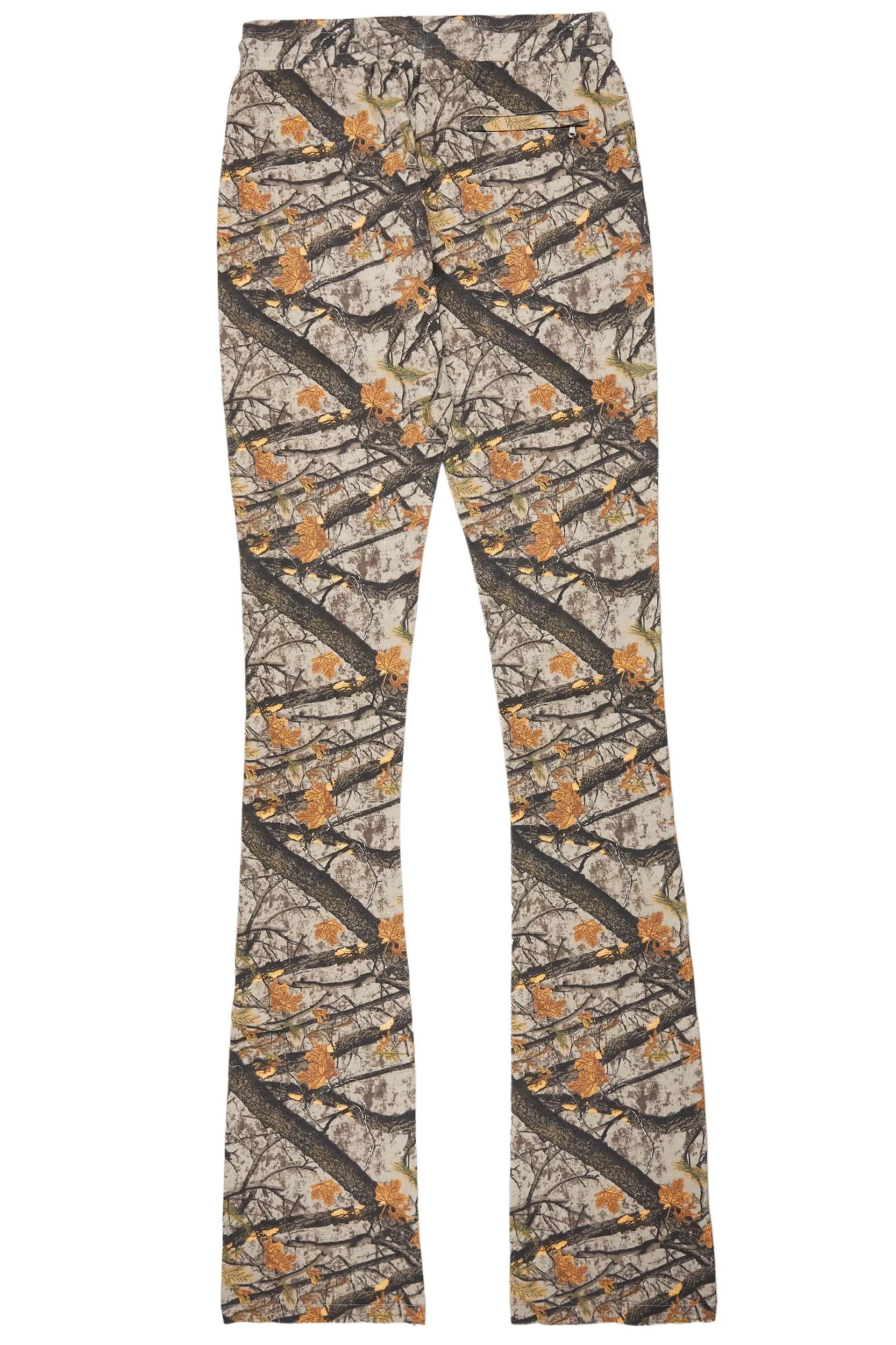 Callie Tree Camo Super Stacked Flare Pants Male Product Image