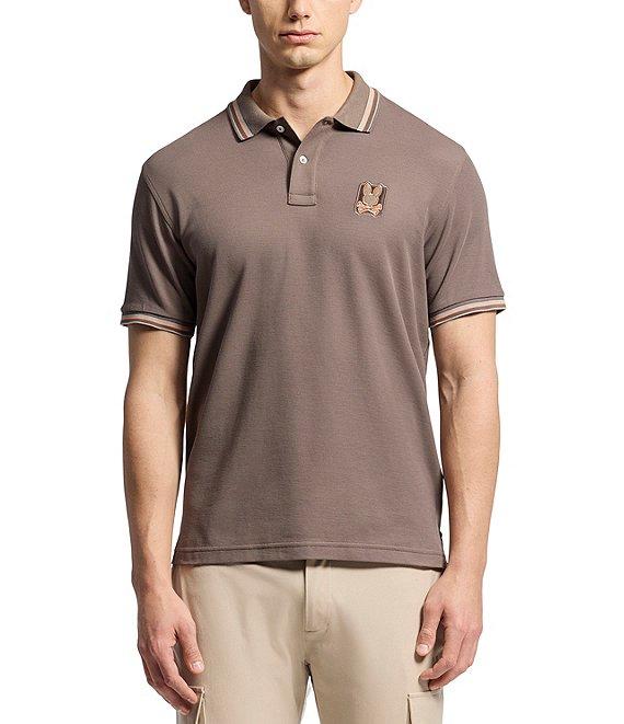 Psycho Bunny Pierce Pique Short Sleeve Polo Shirt Product Image
