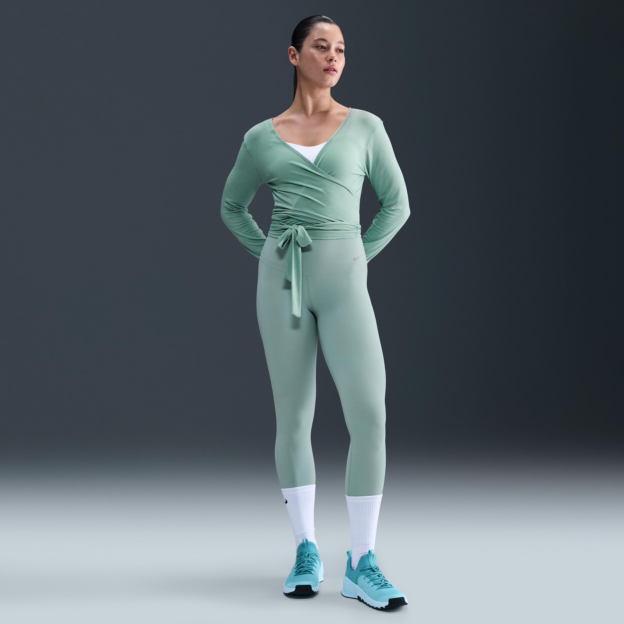 Nike Womens Zenvy High-Waisted Full-Length Leggings | DQ6013-017 Product Image