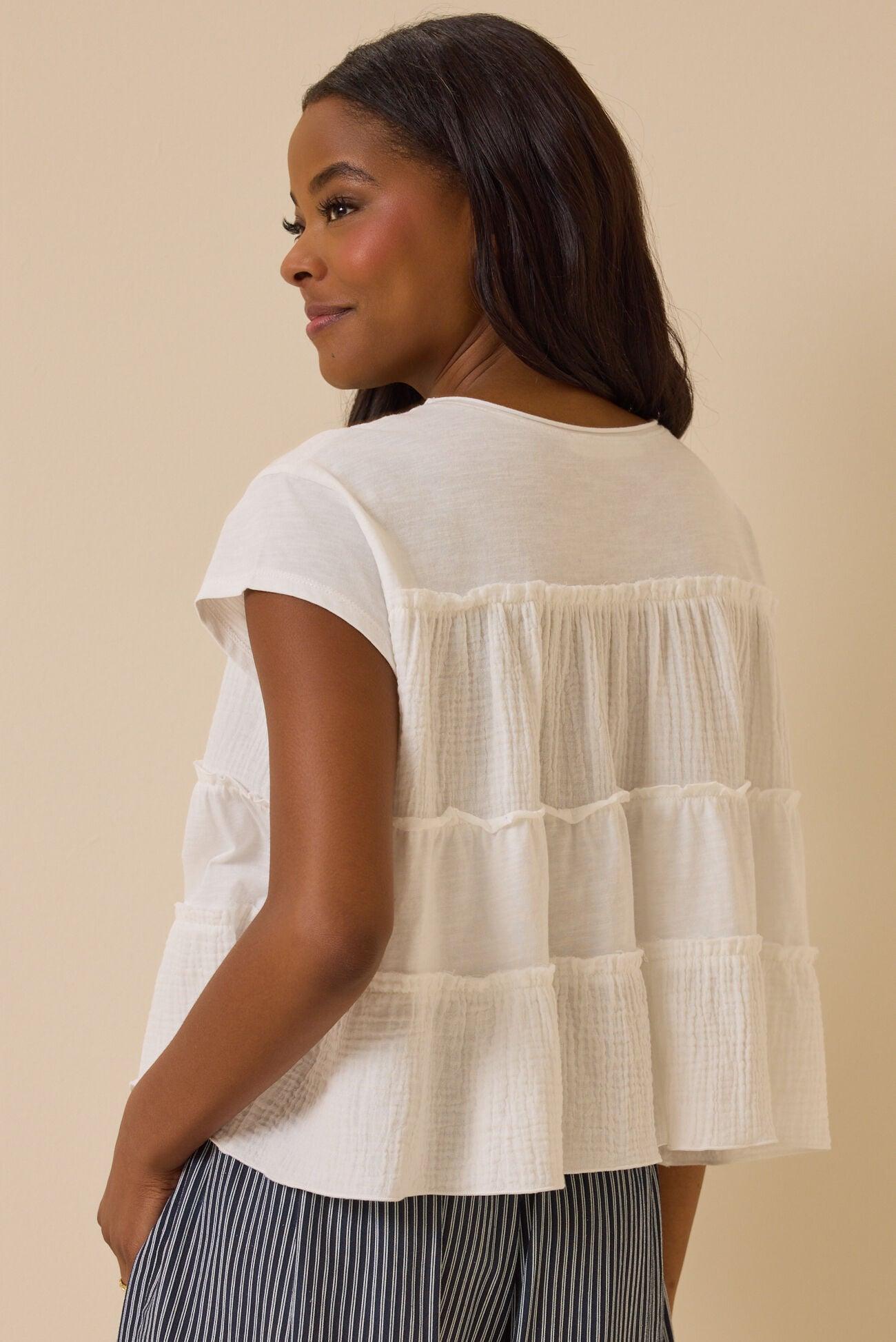 Nicole Ruffle Top Product Image