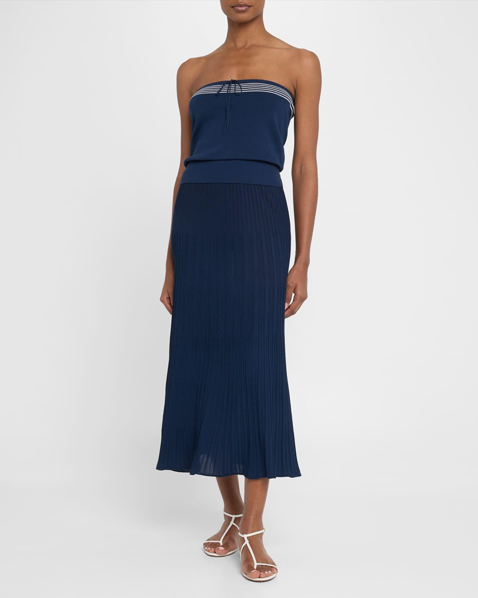Citara Ribbed Midi Skirt  Product Image