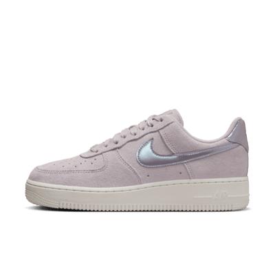 Nike Womens Nike Air Force 1 07 LE Low - Womens Shoes Platinum Violet/Summit White/Light Violet Ore Product Image