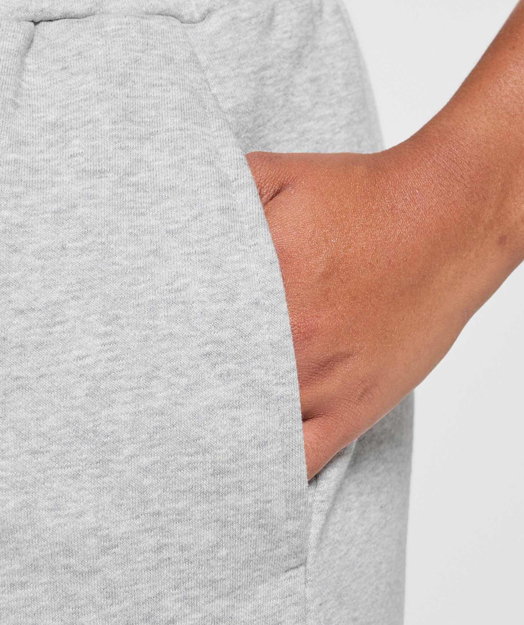 Gymshark Strength Department Graphic Joggers - Light Grey Core Marl Female Product Image