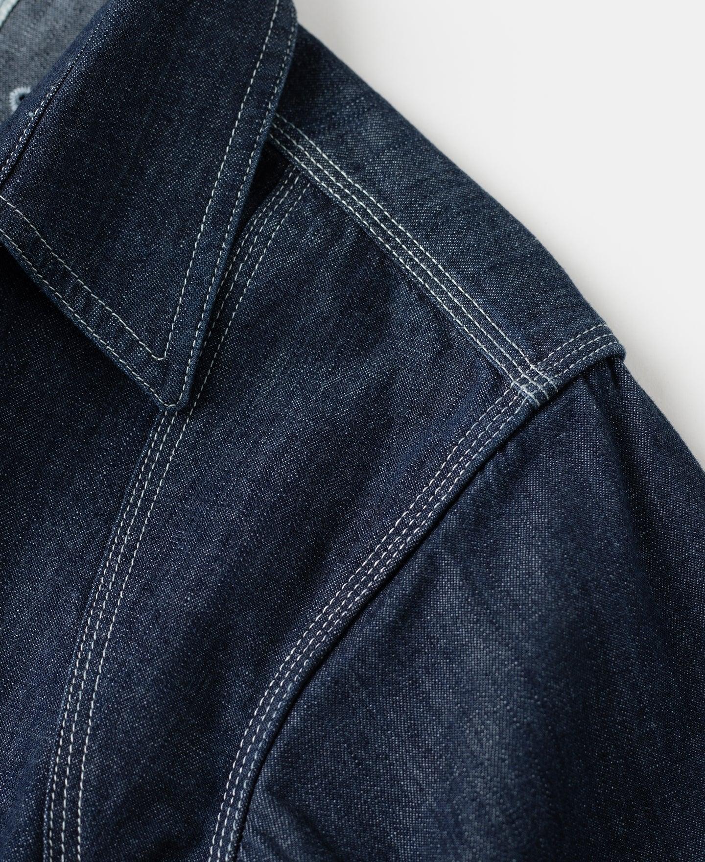 1933 Cigarette Pocket Denim Work Shirt Product Image