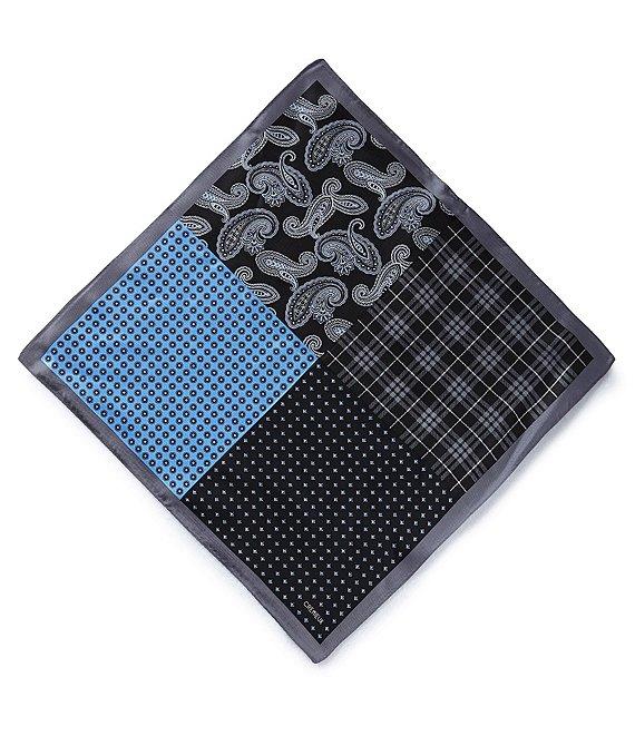 Cremieux 4-Square Woven Silk Pocket Square Product Image