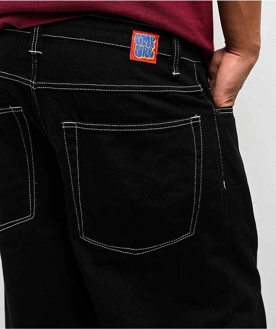 Empyre Blake Blue Wash Ultra Loose Skate Jeans Product Image