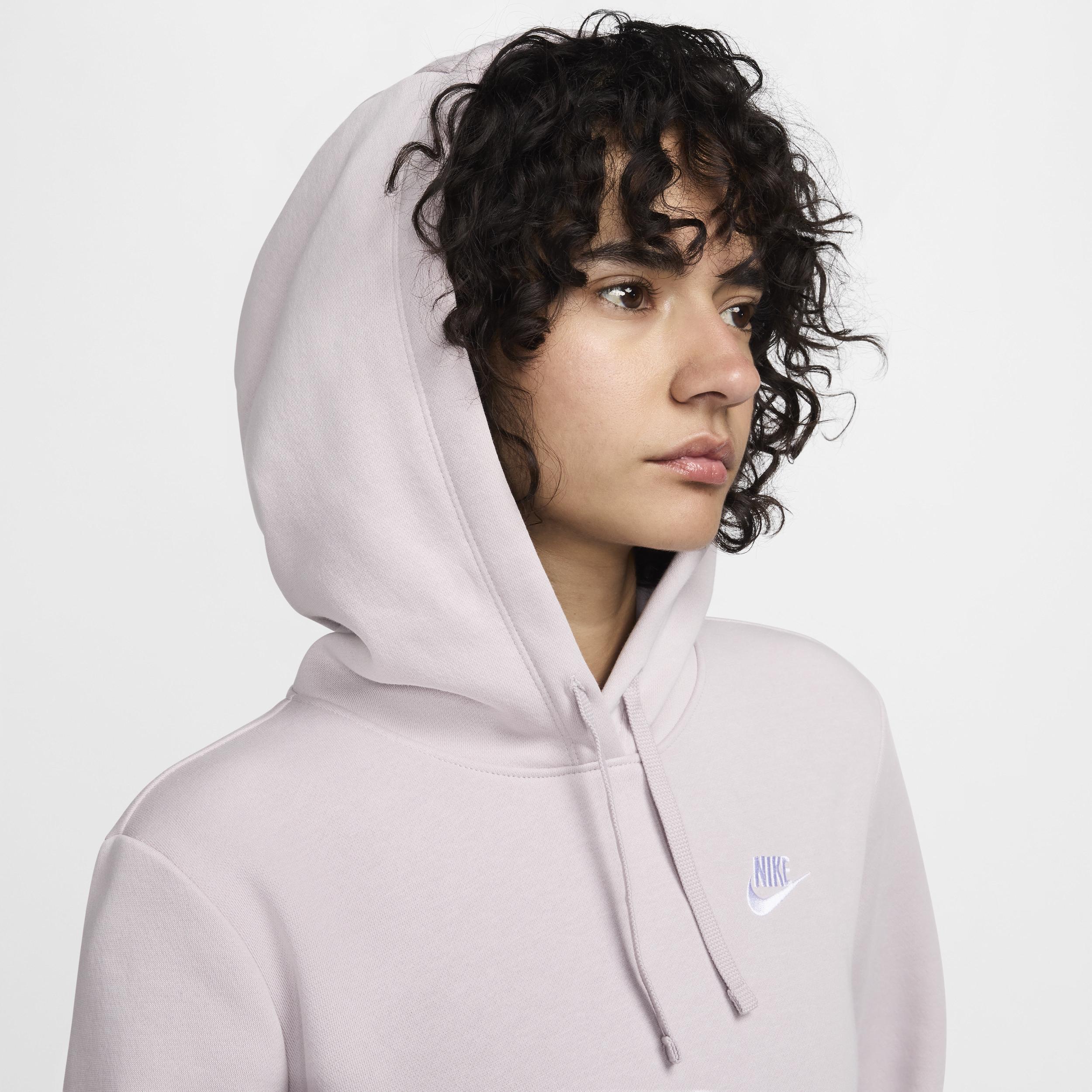 Womens Nike Sportswear Club Fleece Pullover Hoodie Product Image