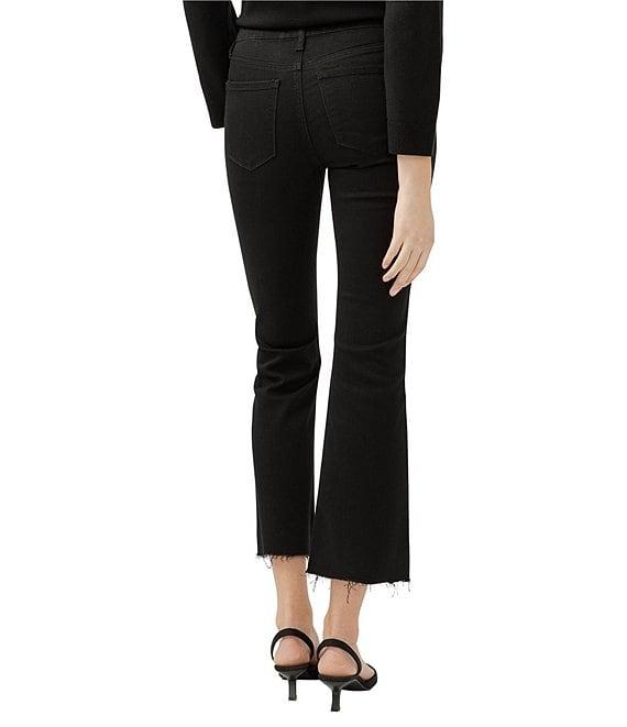 Silver Jeans Co. Suki Mid Rise Frayed Hem Kick Flare Jeans Product Image