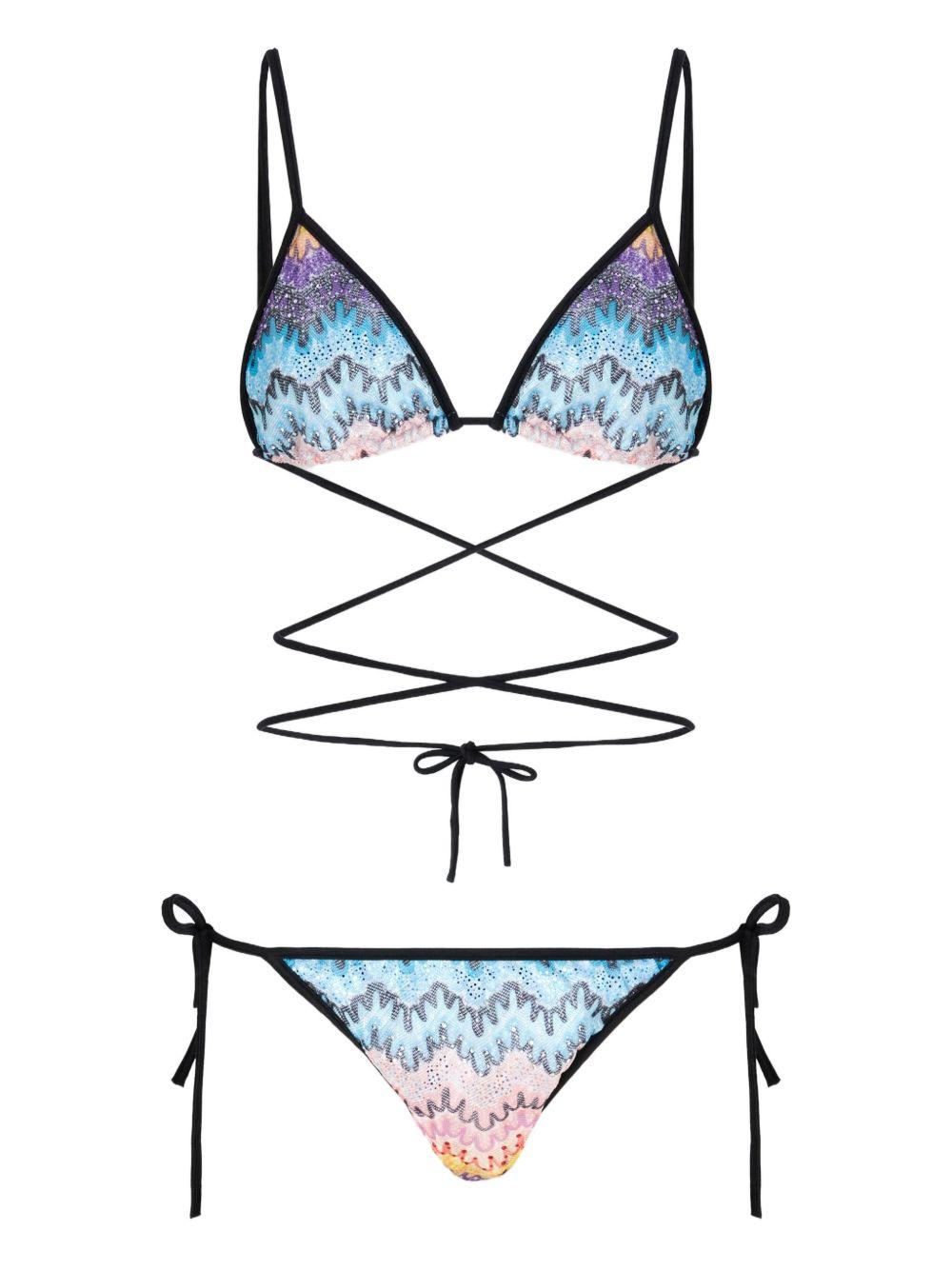 zigzag-pattern bikini  Product Image