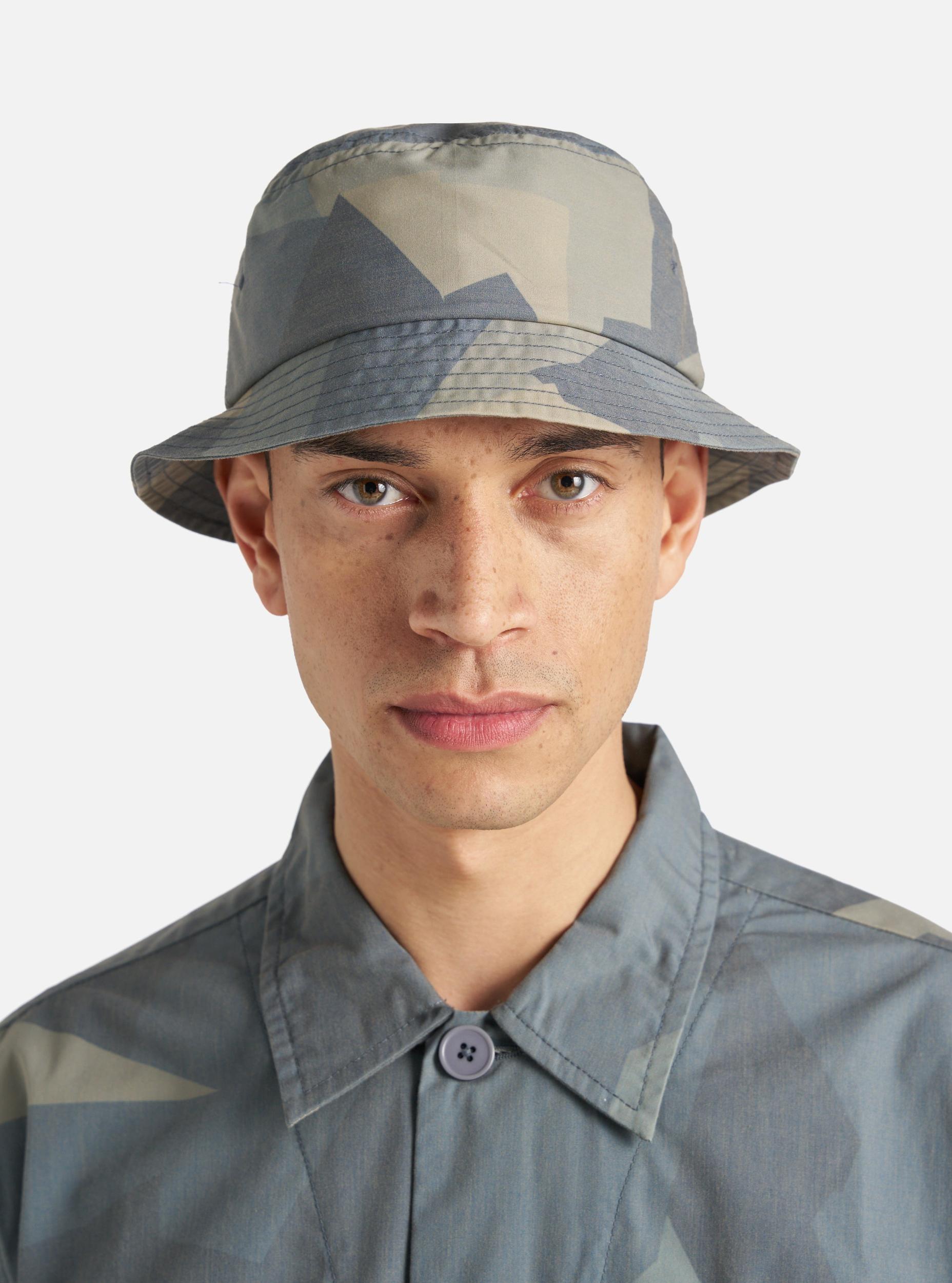 Blue Camo Recycled Polytech Beach Hat Product Image