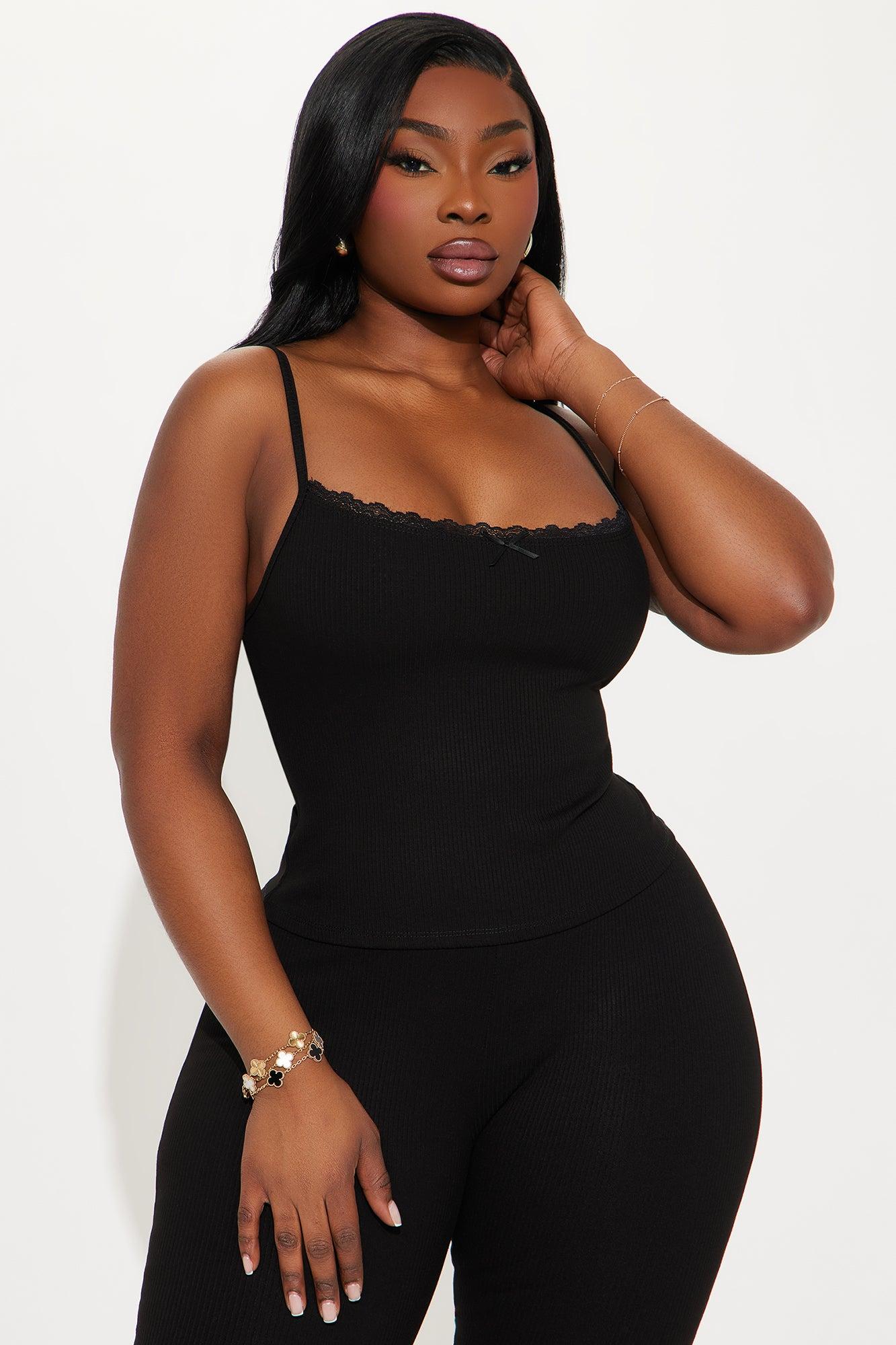 Stirling Snatched Capri Pant Set - Black Product Image