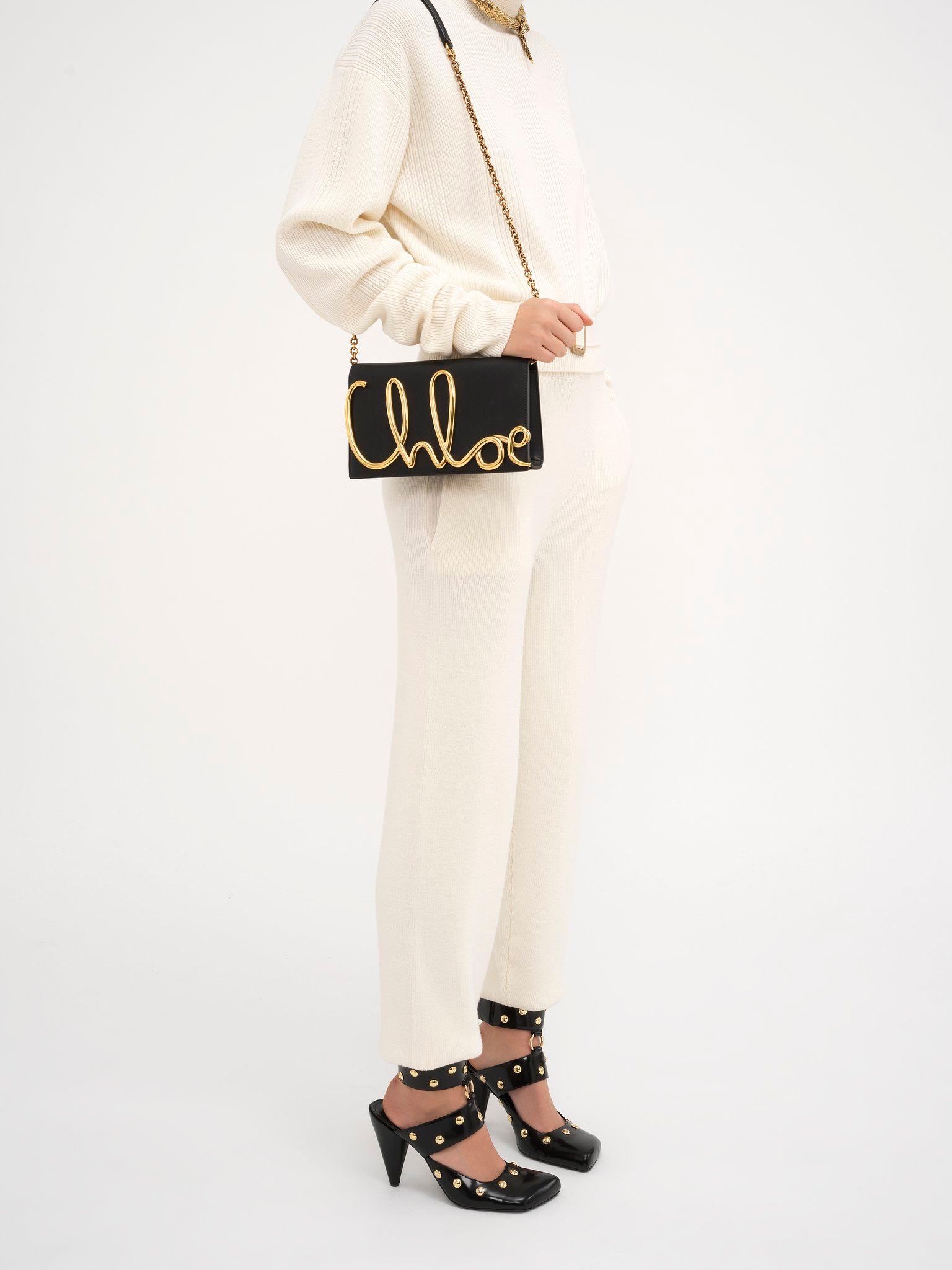 The Chloé Iconic crossbody bag in soft leather Product Image