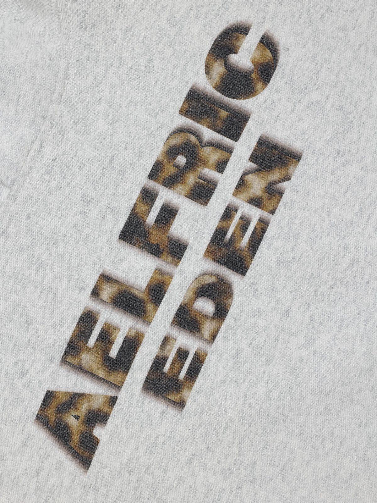 Aelfric Eden Oversized Leopard Hoodie Product Image