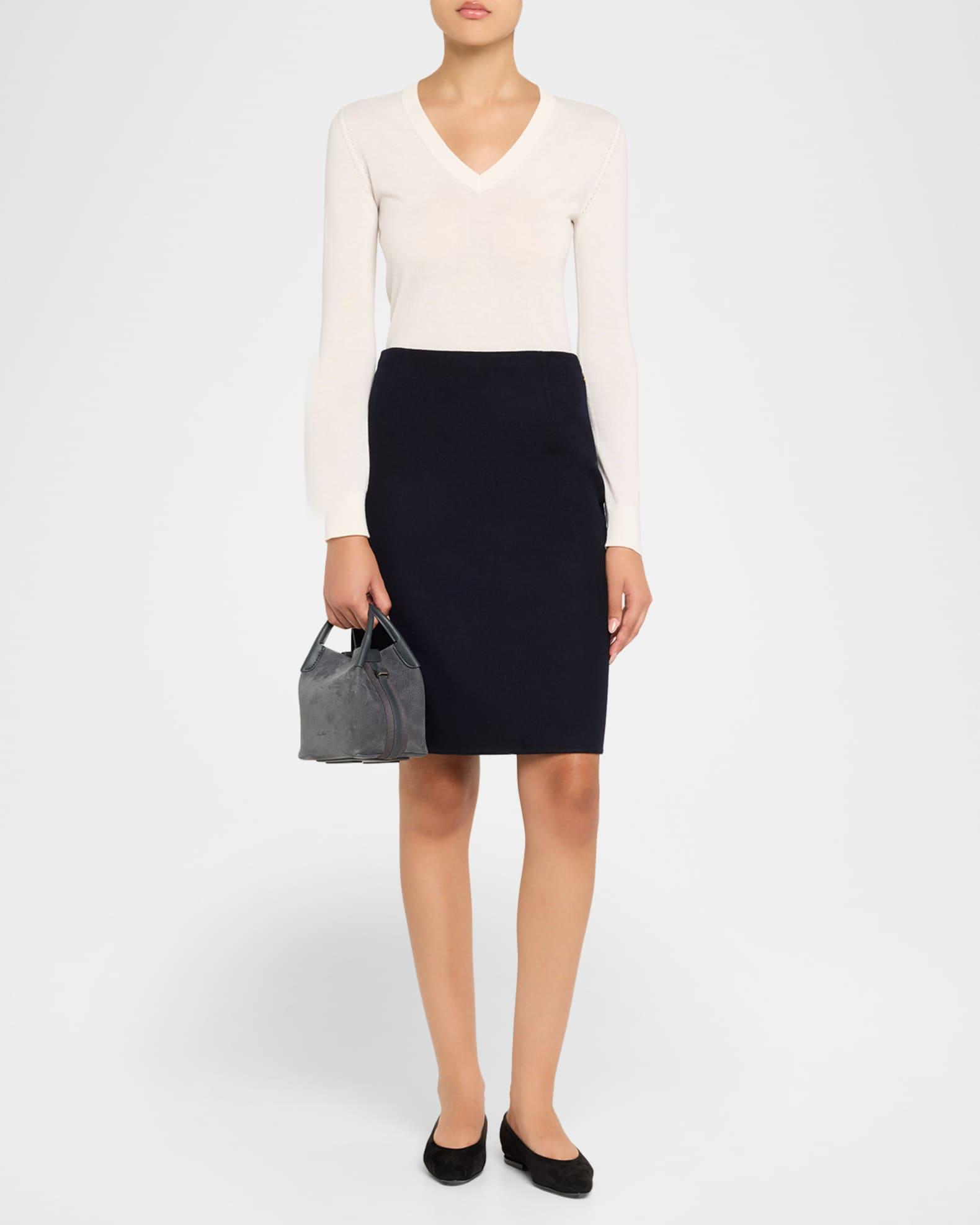 Bale Micro Grained Nubuck Shoulder Bag Product Image