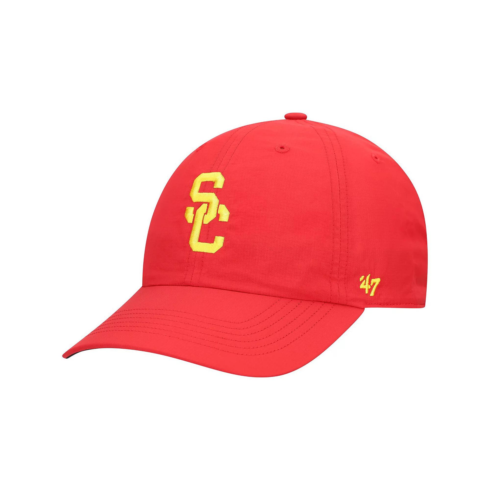 Men's '47 Cardinal USC Trojans Clean Up brrr Adjustable Hat, Red Product Image