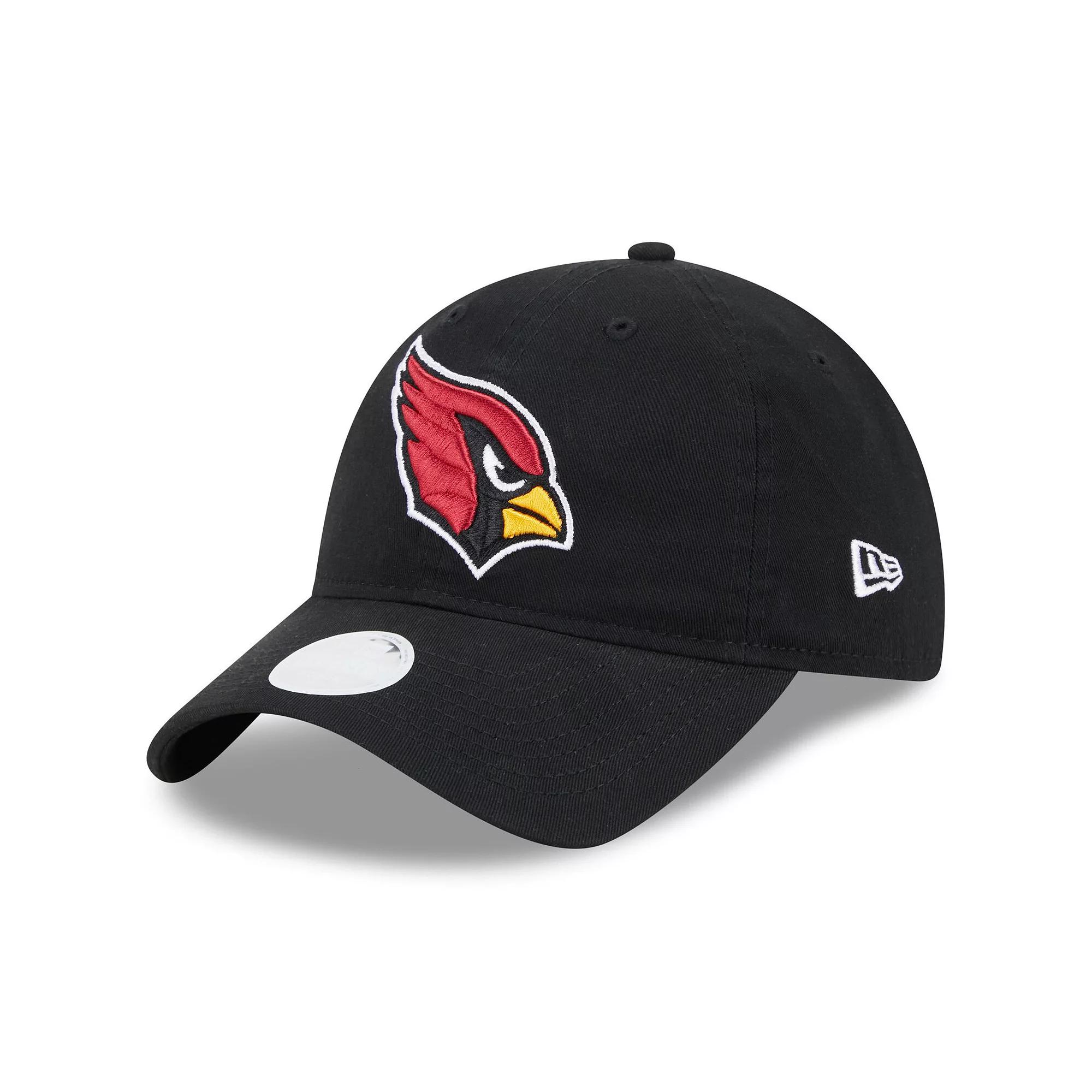 Women's New Era  Black Arizona Cardinals  Main Core Classic 2.0 9TWENTY Adjustable Hat Product Image