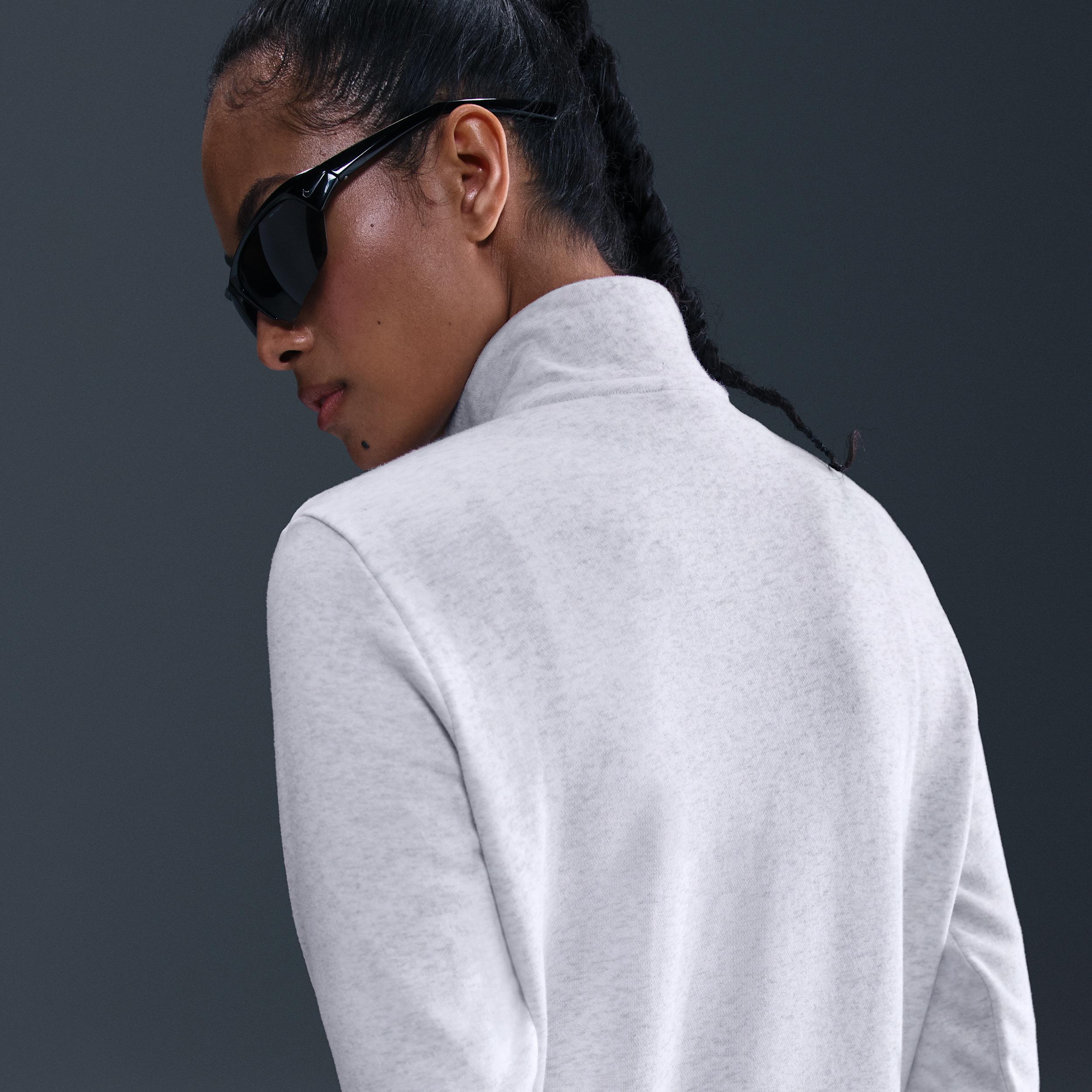 Women's Nike Sportswear Club Fleece Quarter-Zip Sweatshirt,  Product Image