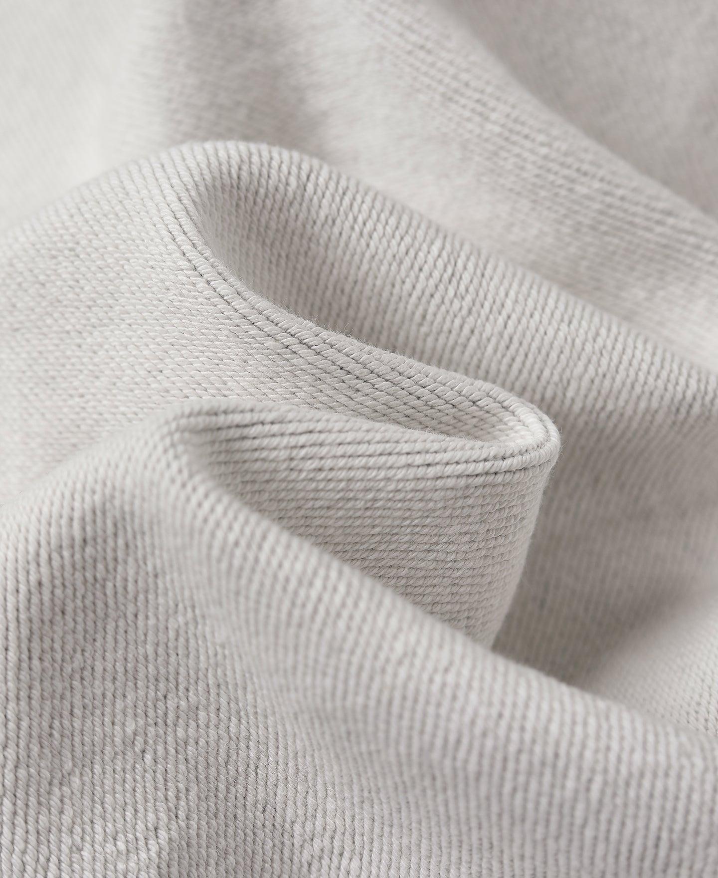 17.5 oz Terry Cloth Full-Zip Hoodie - Gray Product Image