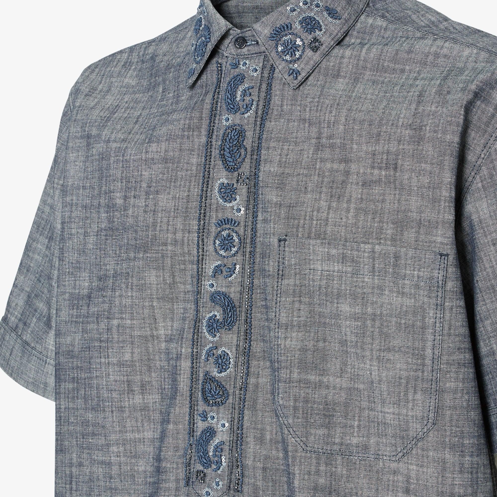 ShirtBlue chambray shirt Product Image