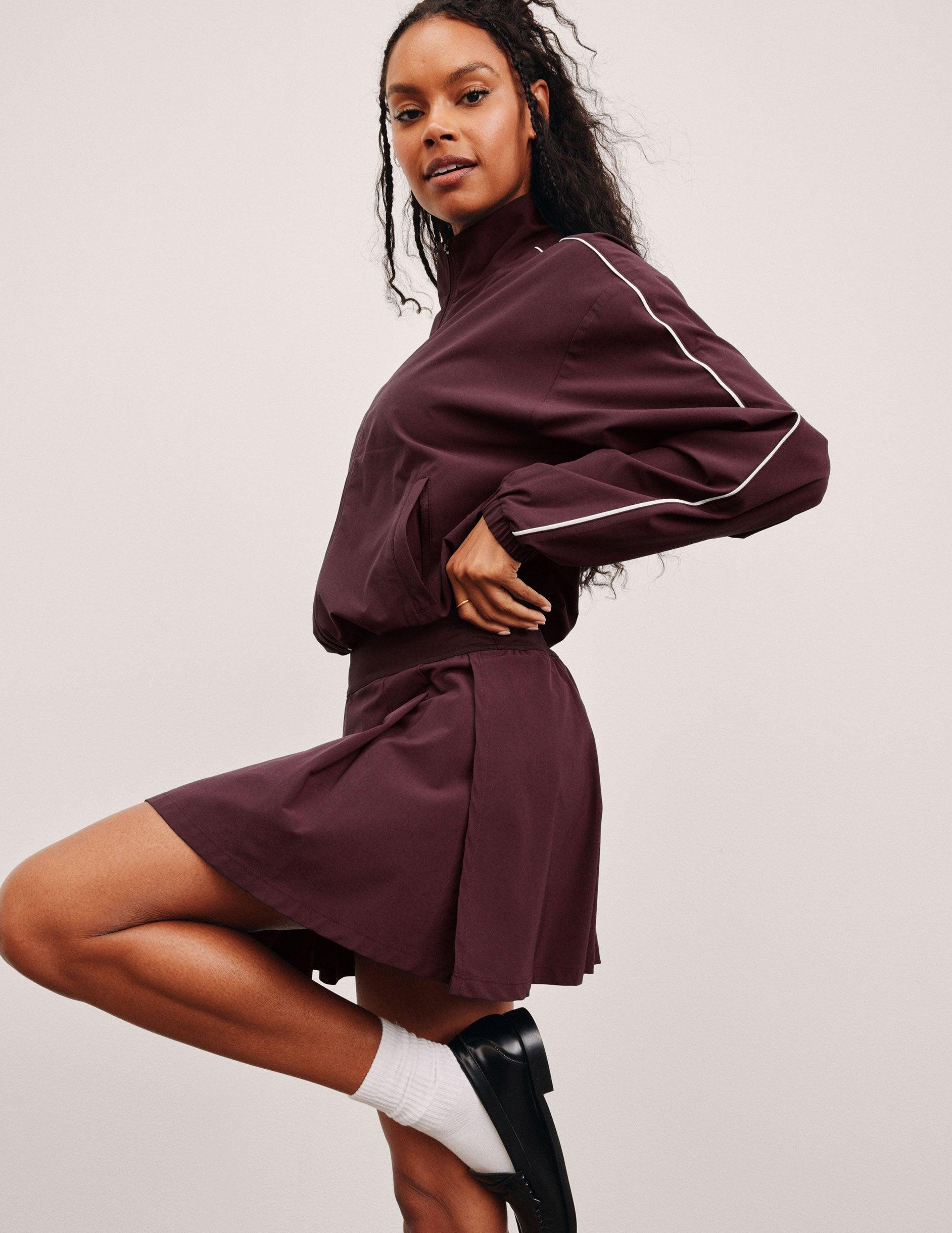 Score Pleated Skirt Product Image