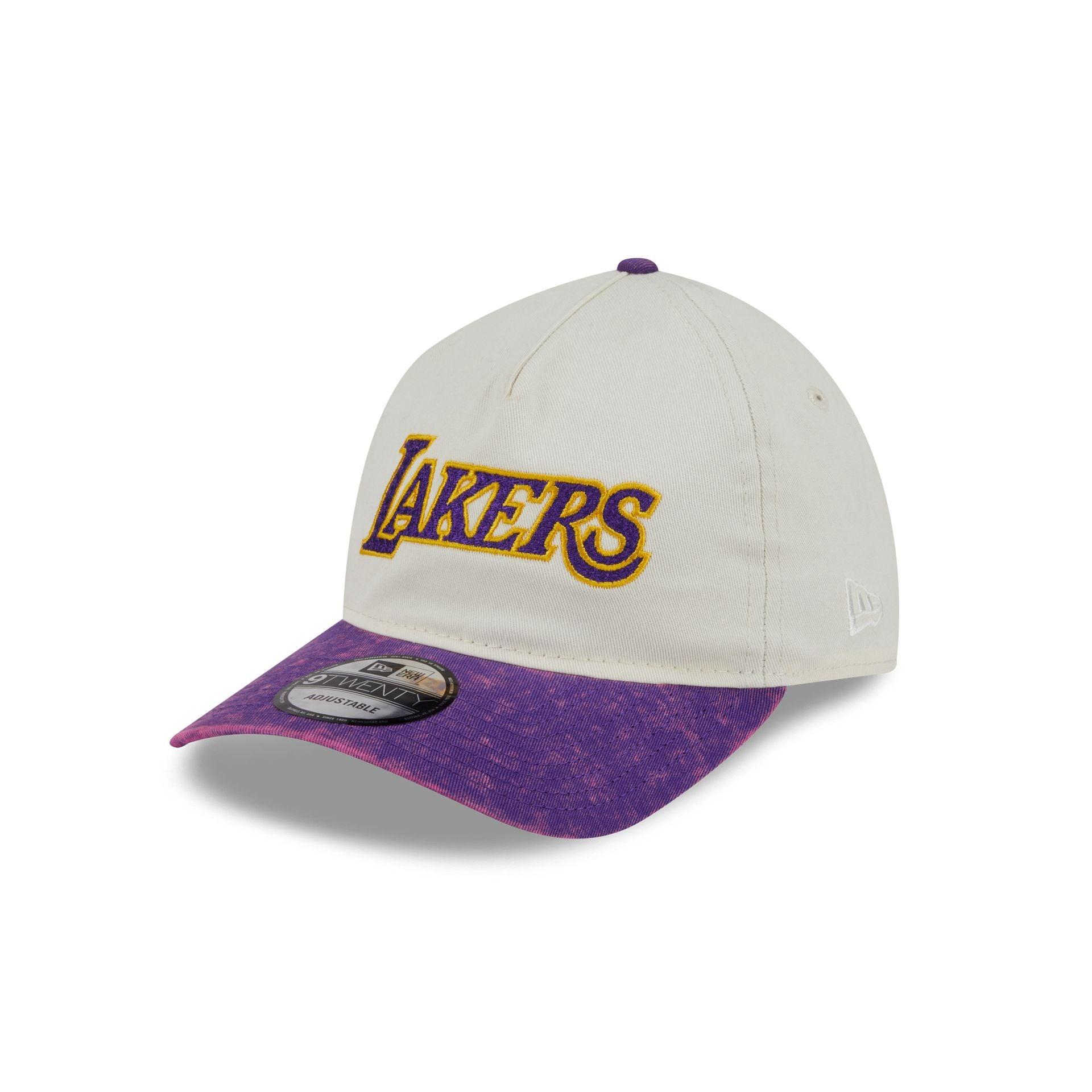 Los Angeles Lakers Sport Classics Pastel 9TWENTY A-Frame Adjustable Hat Male Product Image
