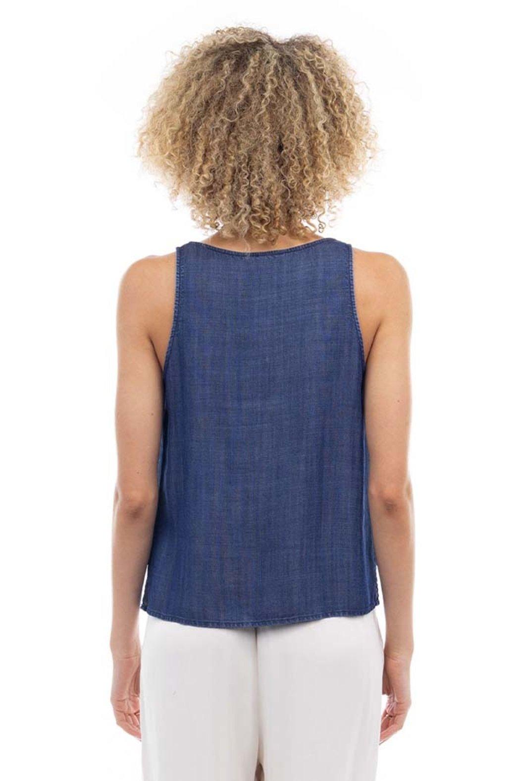 Tencel Tank With Front Patch Pocket Product Image