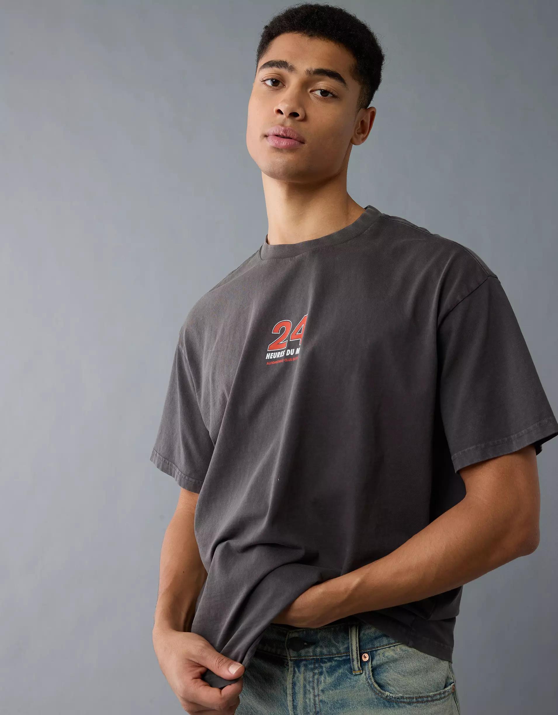 AE Boxy Le Mans Racing Graphic T-Shirt Product Image