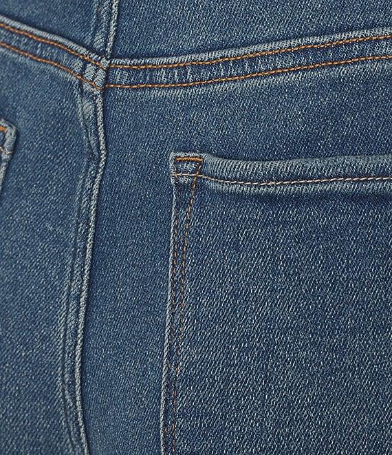 Dear John Blaire Cuffed Mid Rise Slim Straight Ankle Jeans Product Image