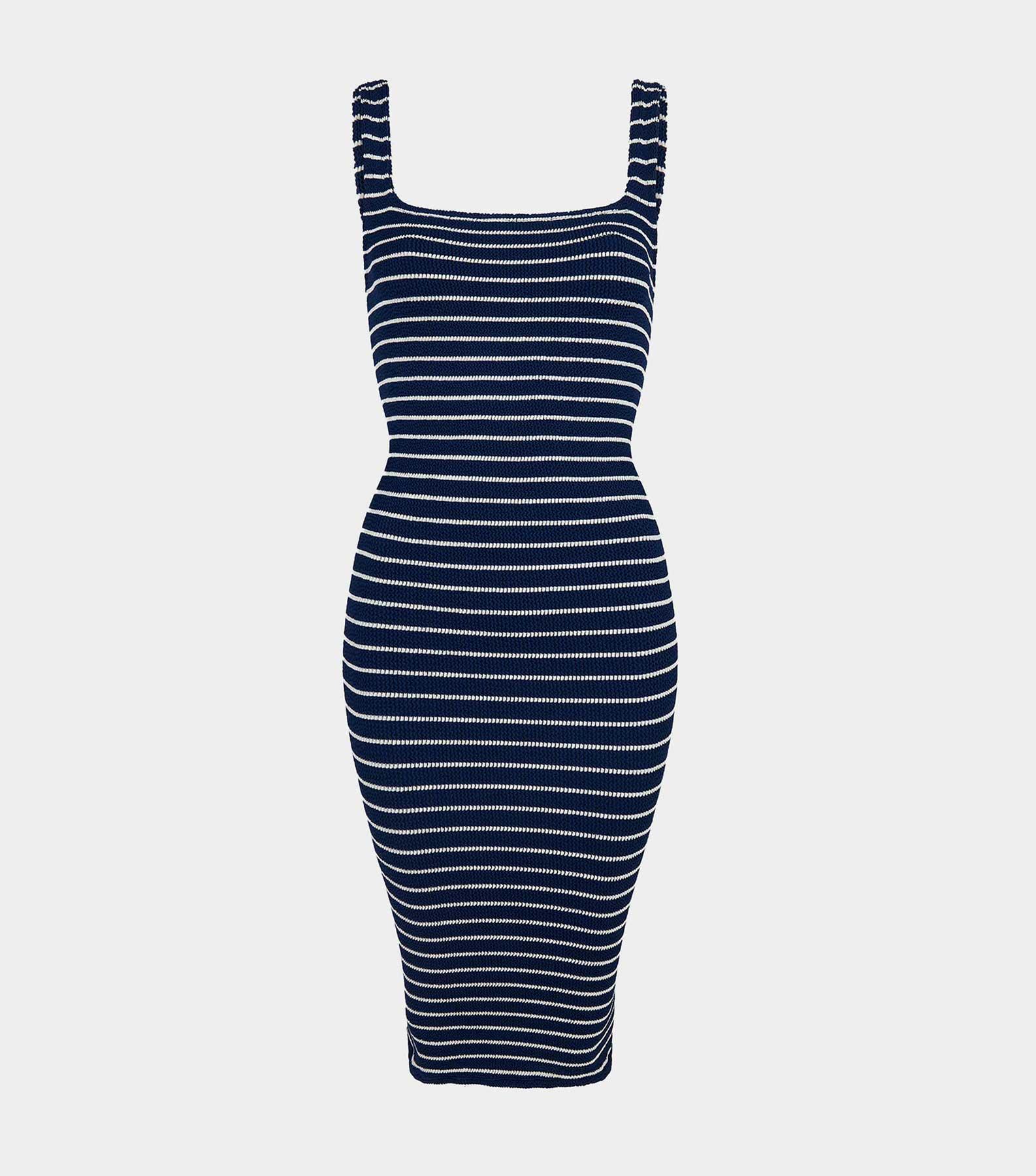 Tank Dress - Navy/White Stripe Product Image