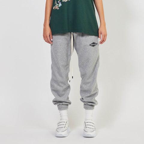 polar fleece roaming sweatpants / grey Product Image