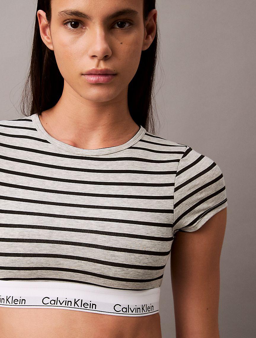 Icon Cotton Modal T-Shirt Bralette Product Image