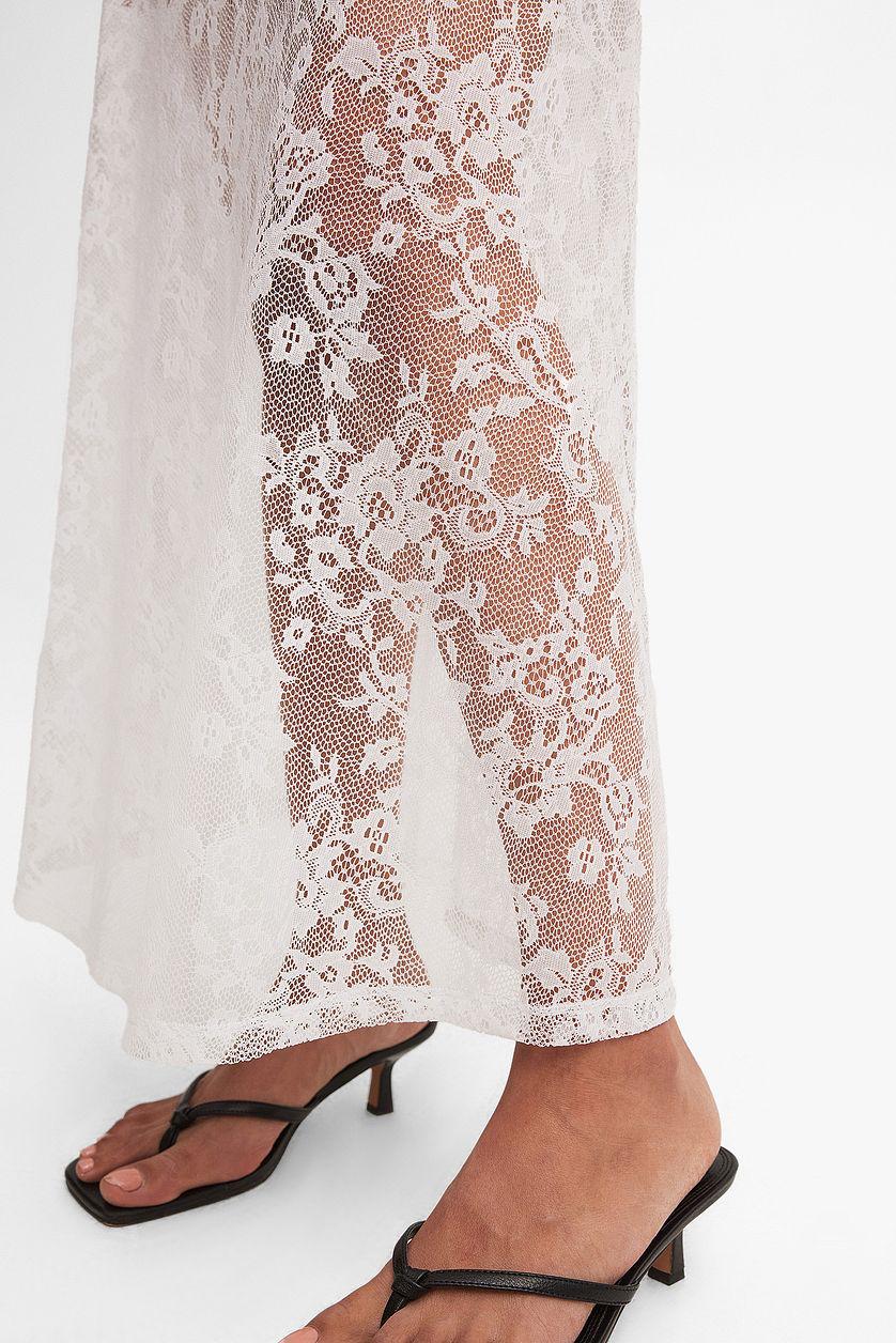 Lace Maxi Skirt Product Image