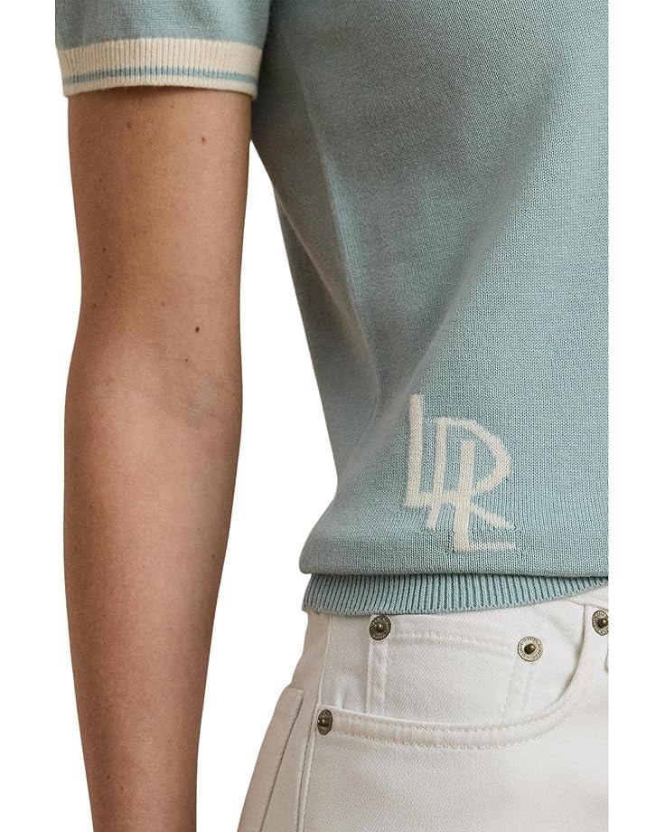 Beaded-logo Cotton Jersey Tee Product Image