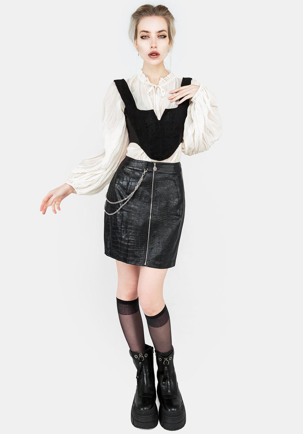 Villain Textured Blouse - White Product Image