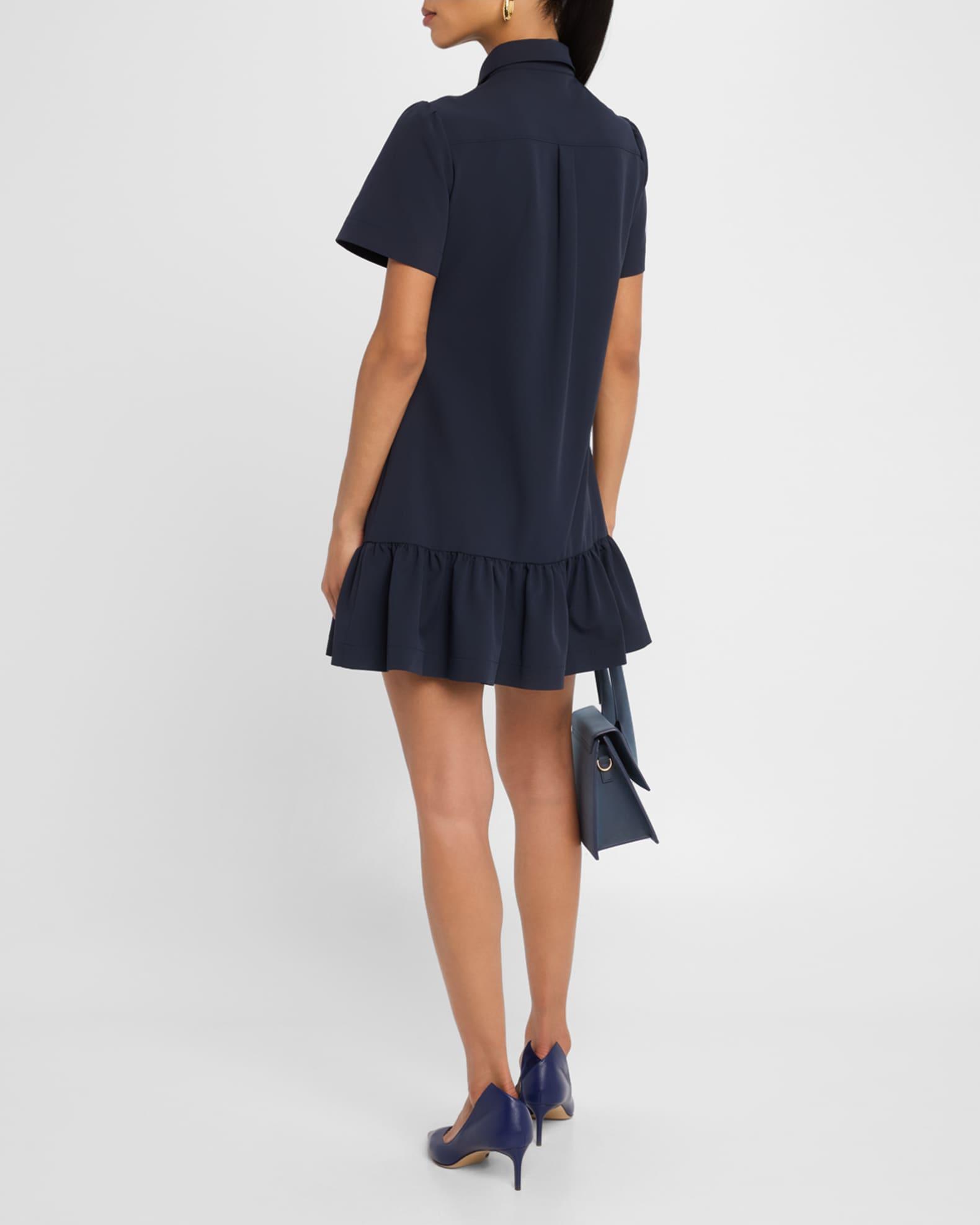Jamie Short-Sleeve Shirtdress  Product Image