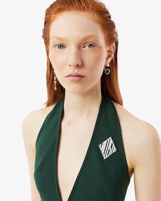 Runway Pleated Jersey Dress Product Image