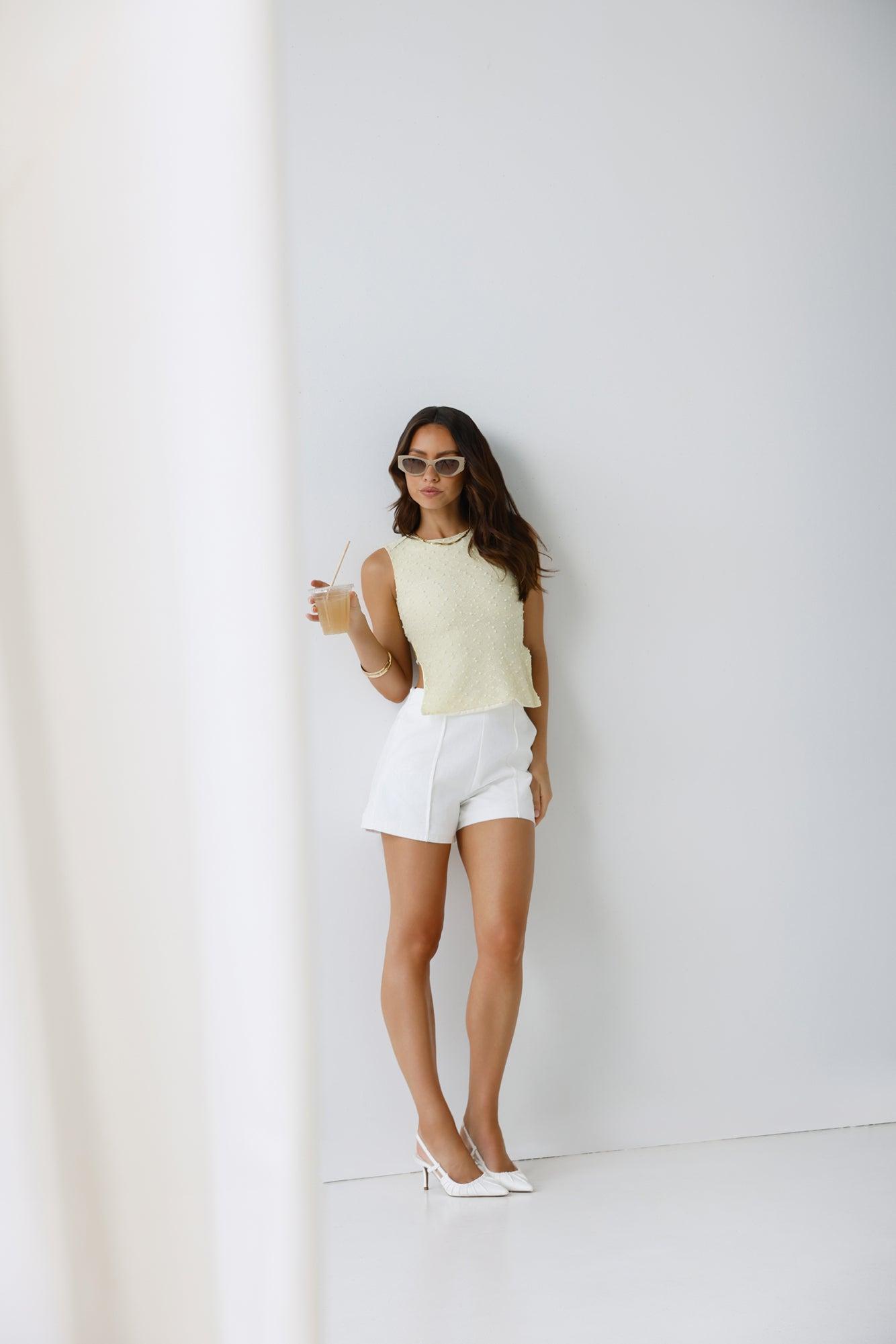 Shoreline Top Yellow Product Image