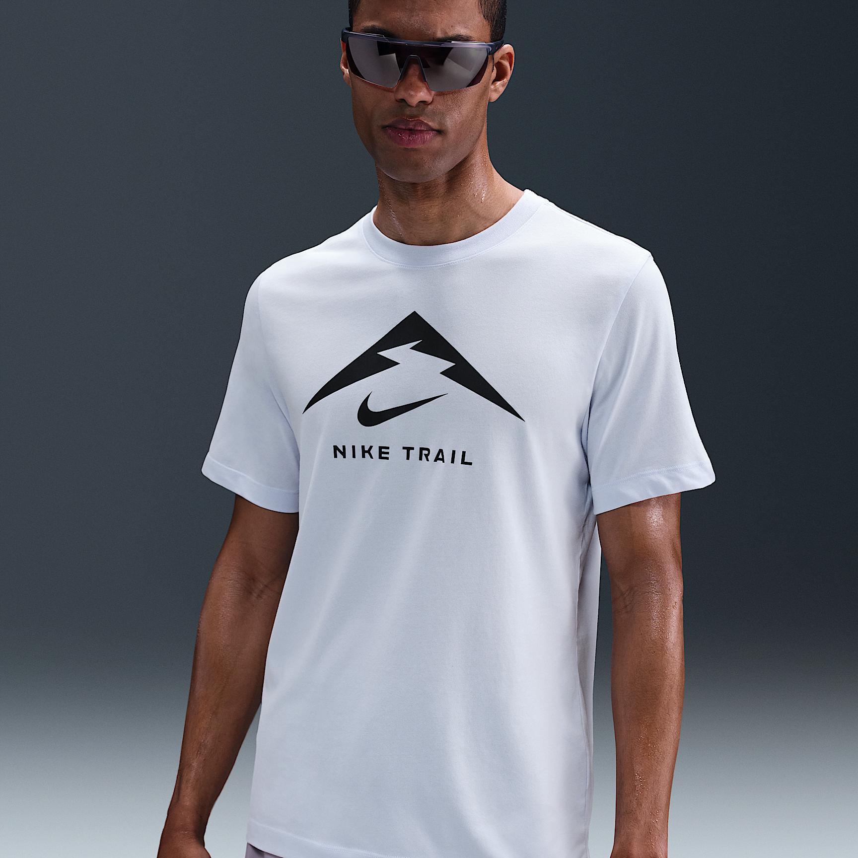 Nike Mens Dri-FIT Trail Running T-Shirt | FQ3914-085 Product Image