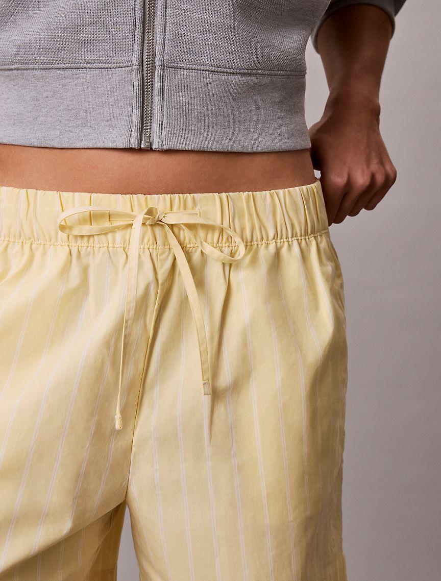 Cotton Poplin Stripe Boxer Shorts Product Image