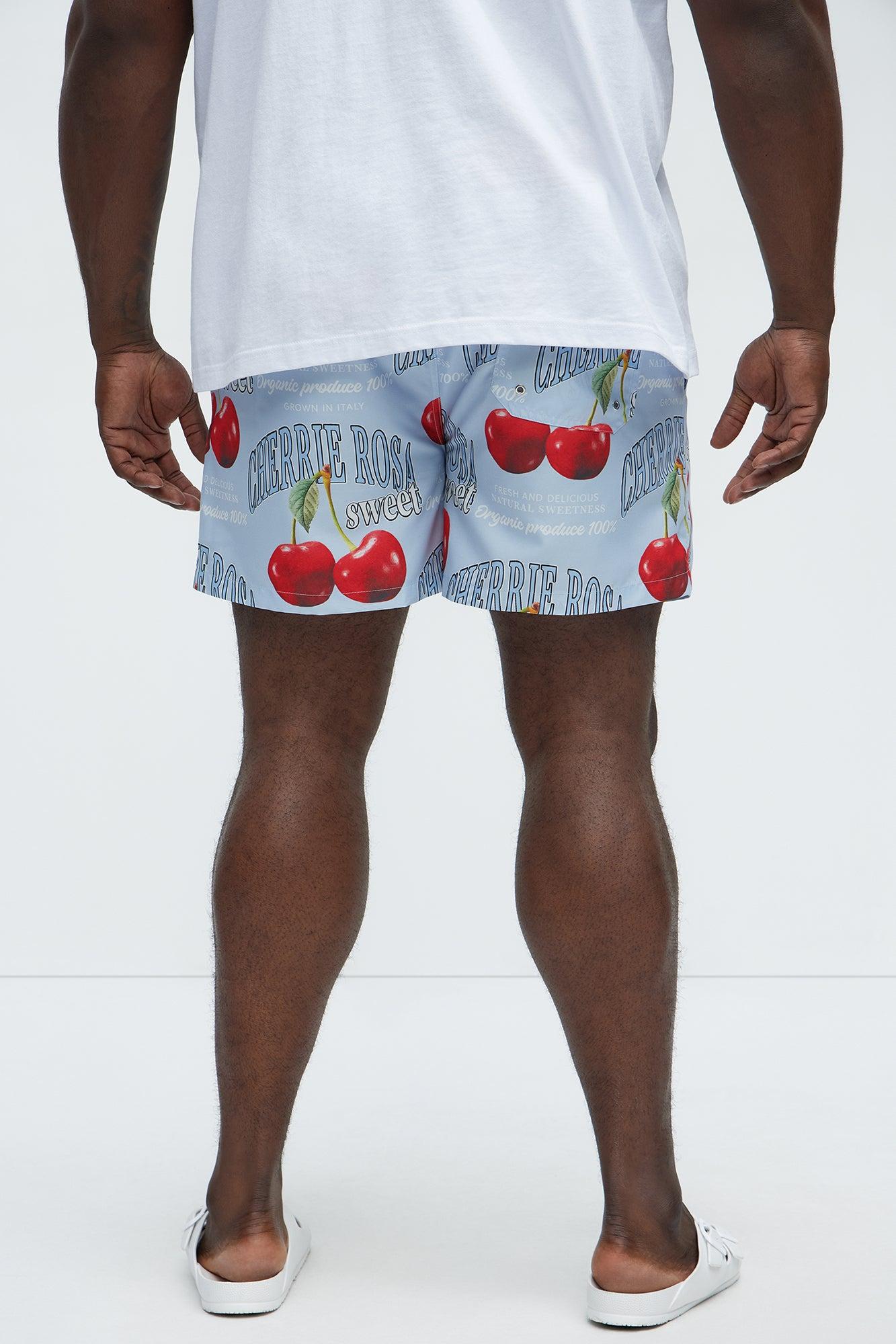 Cherrie Rosa Swim Mid Trunk - Multi Color Product Image