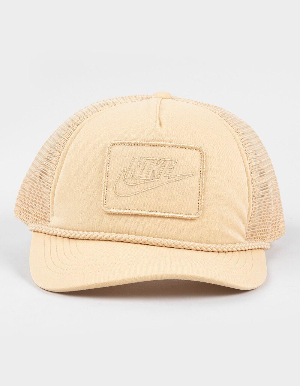 NIKE Dri-FIT Rise Structured Trucker Hat - CREAM Product Image