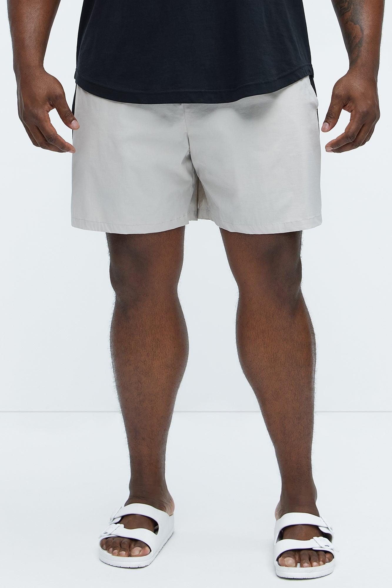 Contrast On The Side Swim Classic Trunk - Grey/combo Product Image