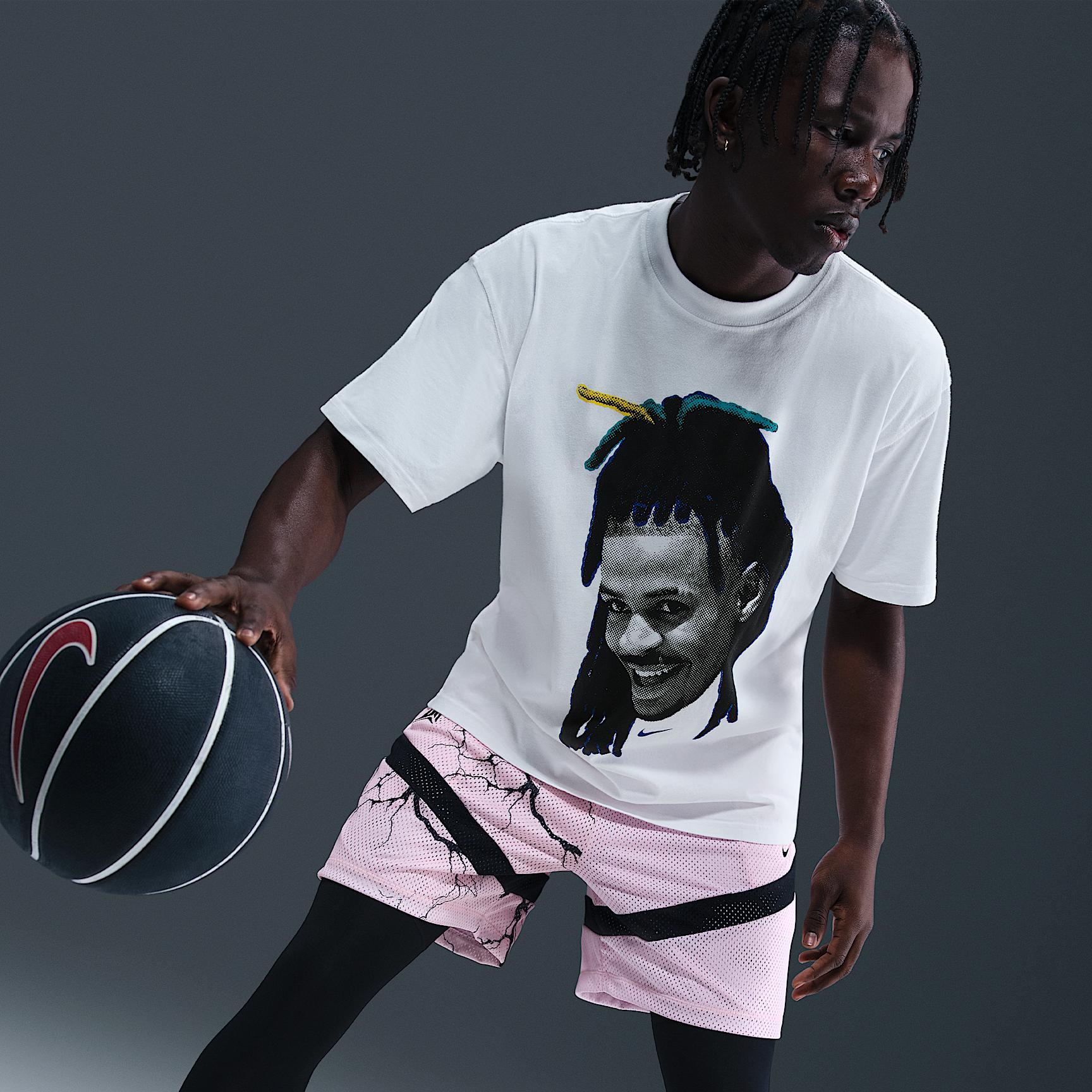 Nike Mens Ja Max90 Basketball T-Shirt | HJ3428-100 Product Image