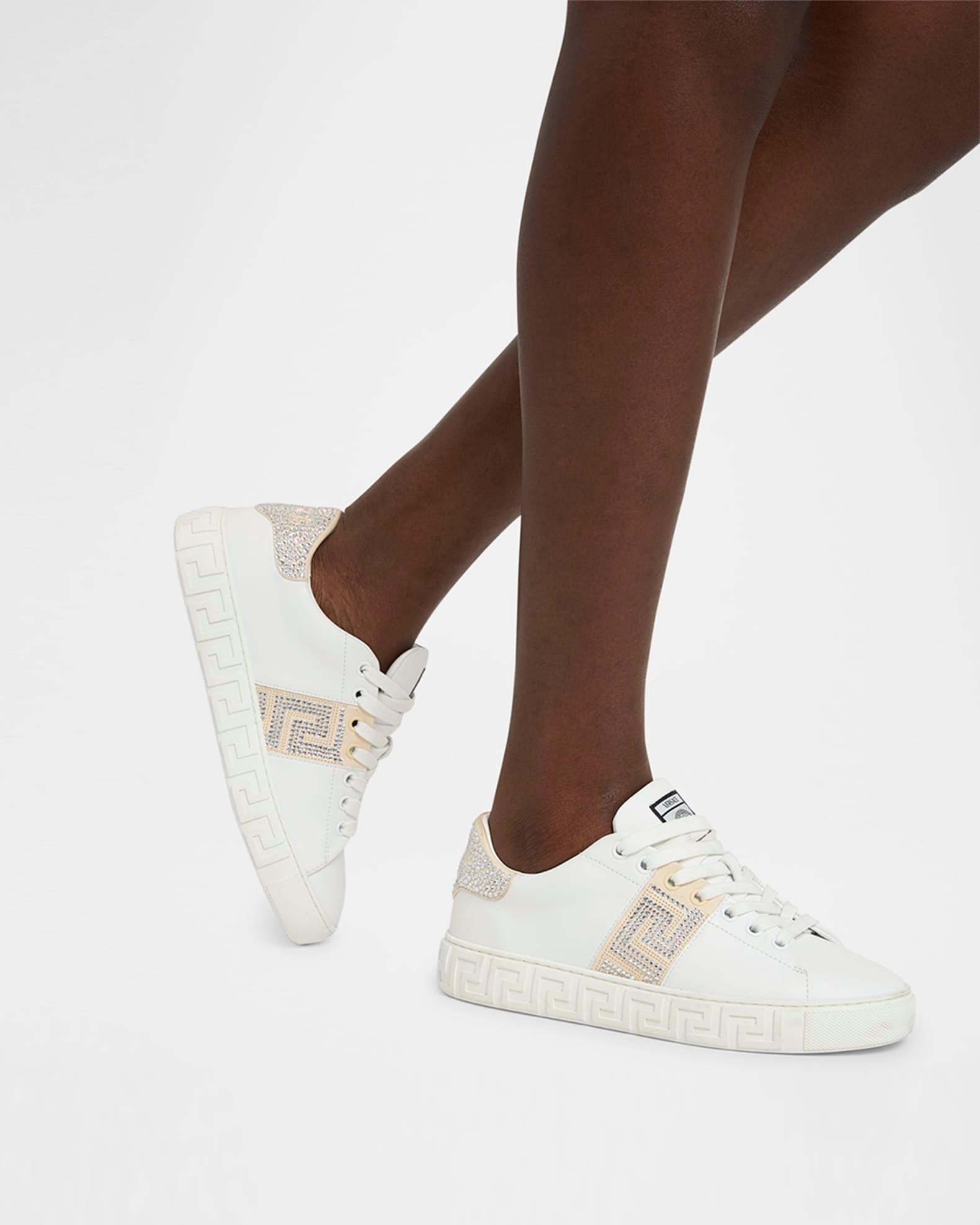 La Greca Embellished Low-Top Sneakers Product Image