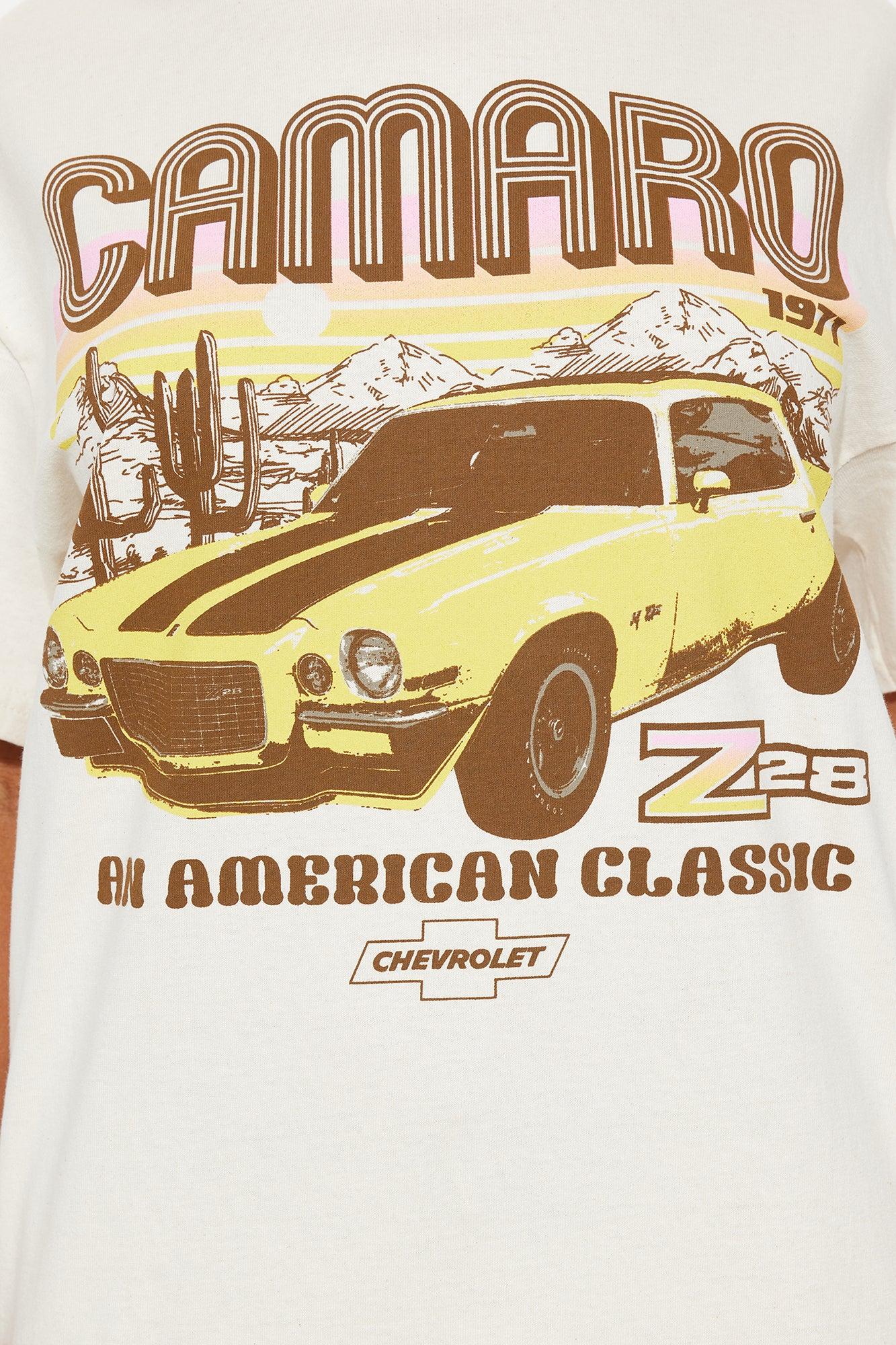 Camaro Desert Oversized Tee - Natural Female Product Image