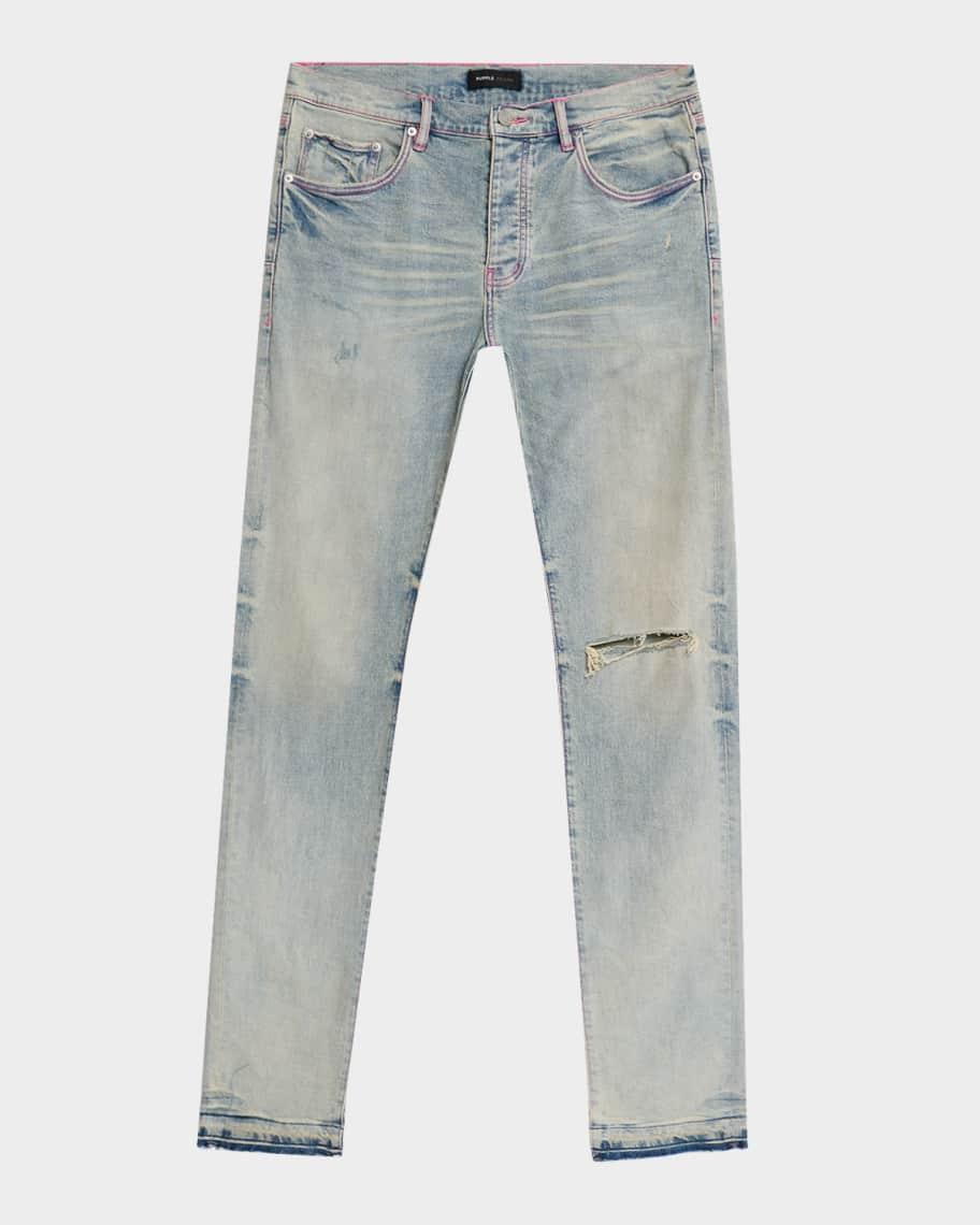 Men's P001 Distressed Jeans Product Image